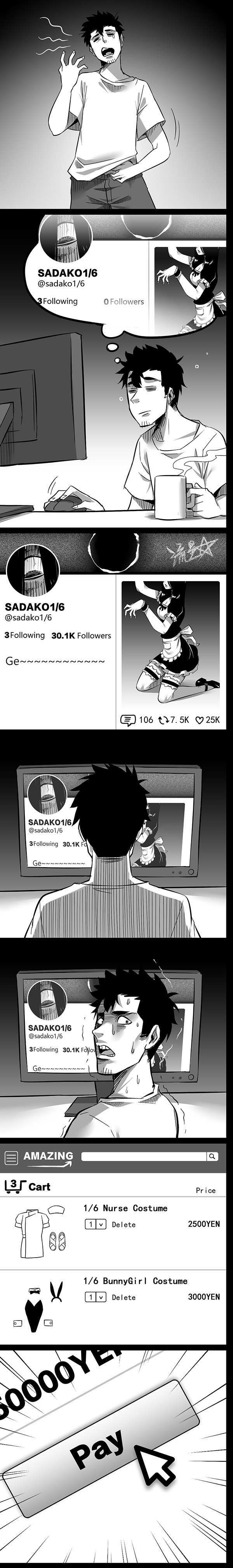 Read 1-6 Sadako In My Home Manga Online