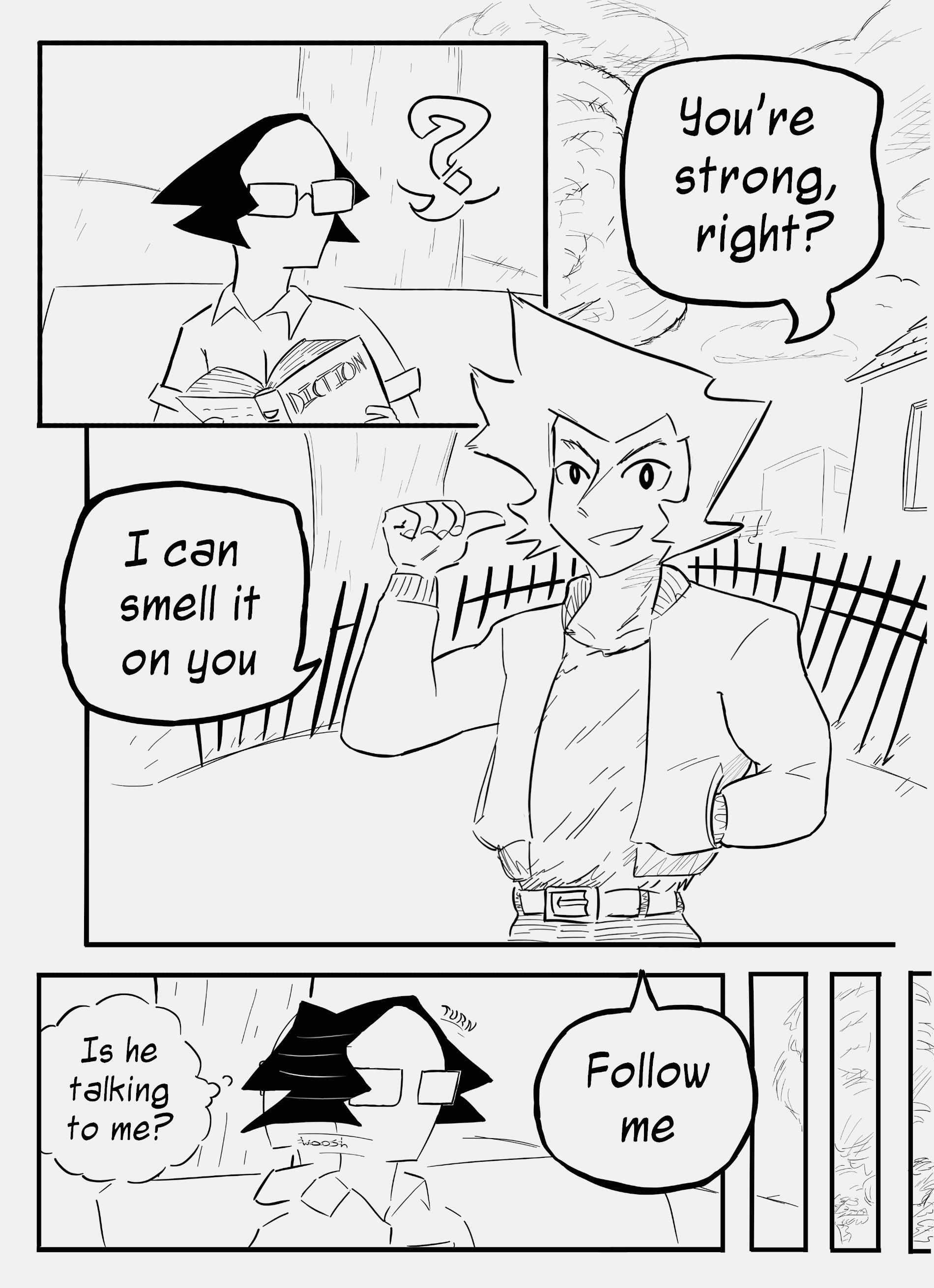 Read 3 Guys Who Hang Out In The Woods of Night Woods Manga Online