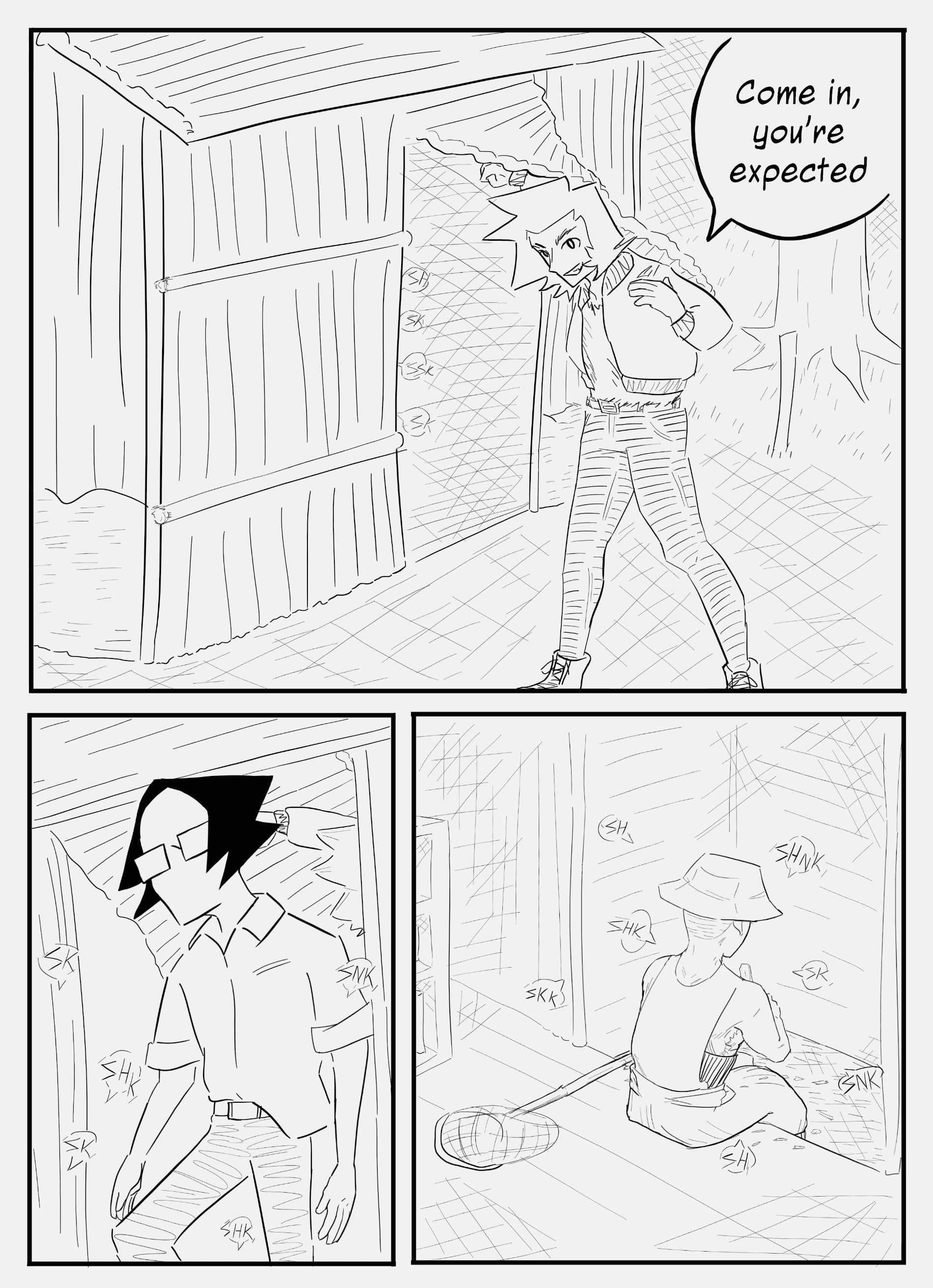 Read 3 Guys Who Hang Out In The Woods of Night Woods Manga Online