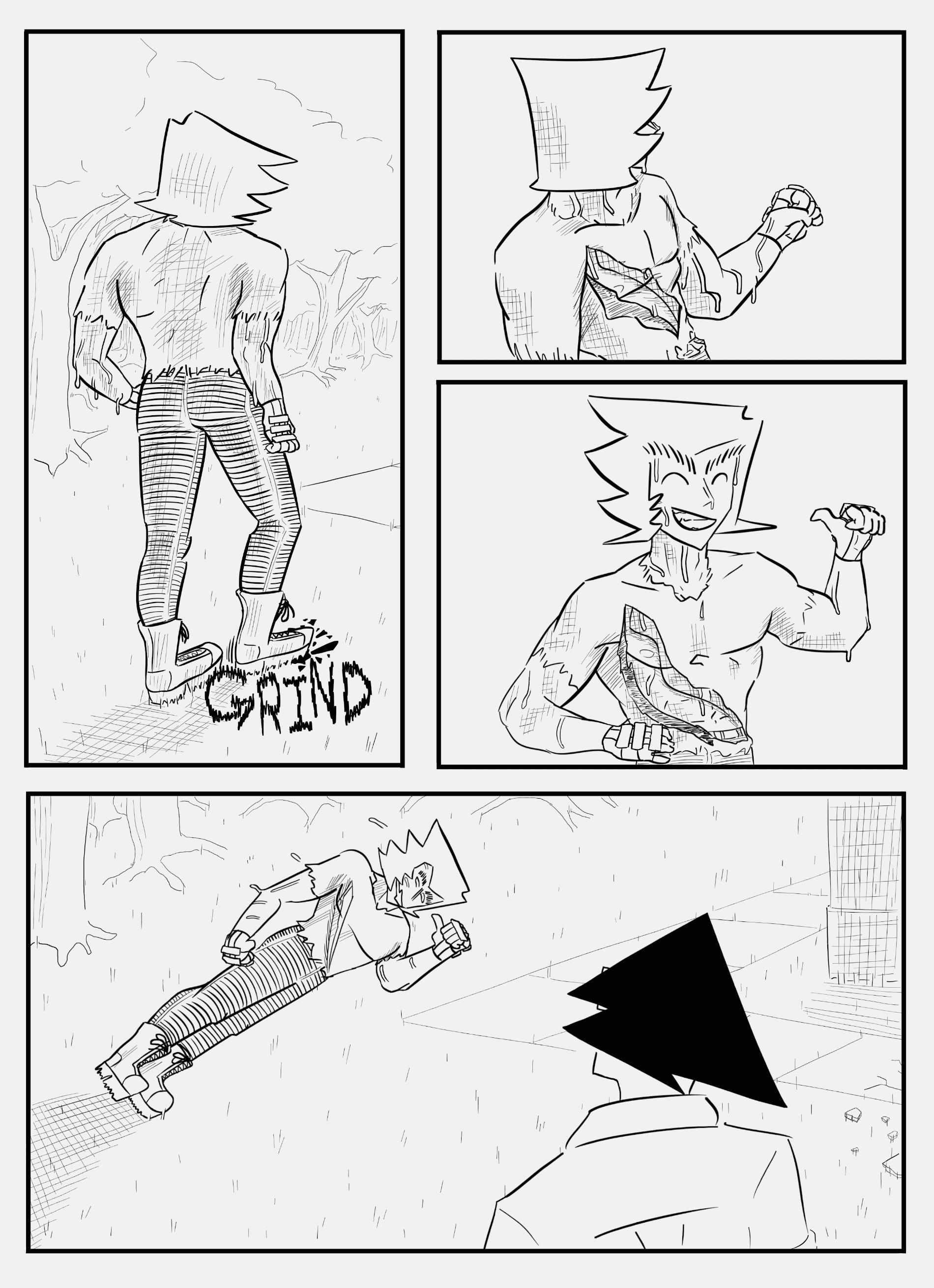 Read 3 Guys Who Hang Out In The Woods of Night Woods Manga Online