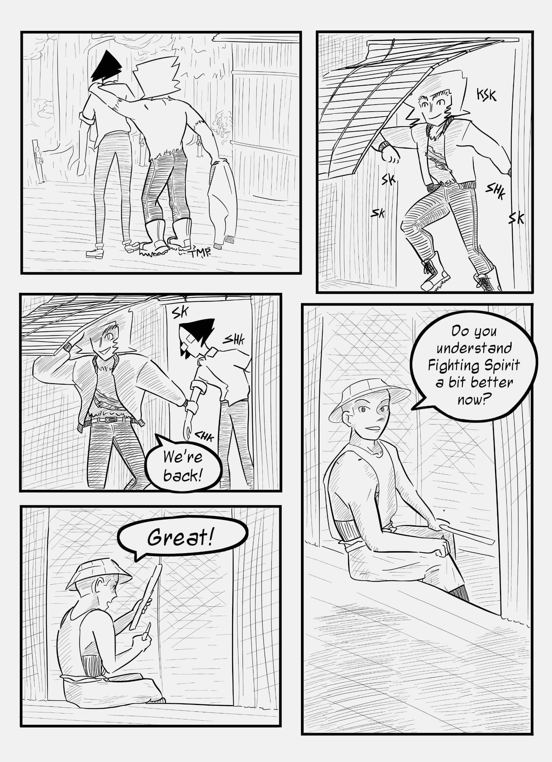 Read 3 Guys Who Hang Out In The Woods of Night Woods Manga Online