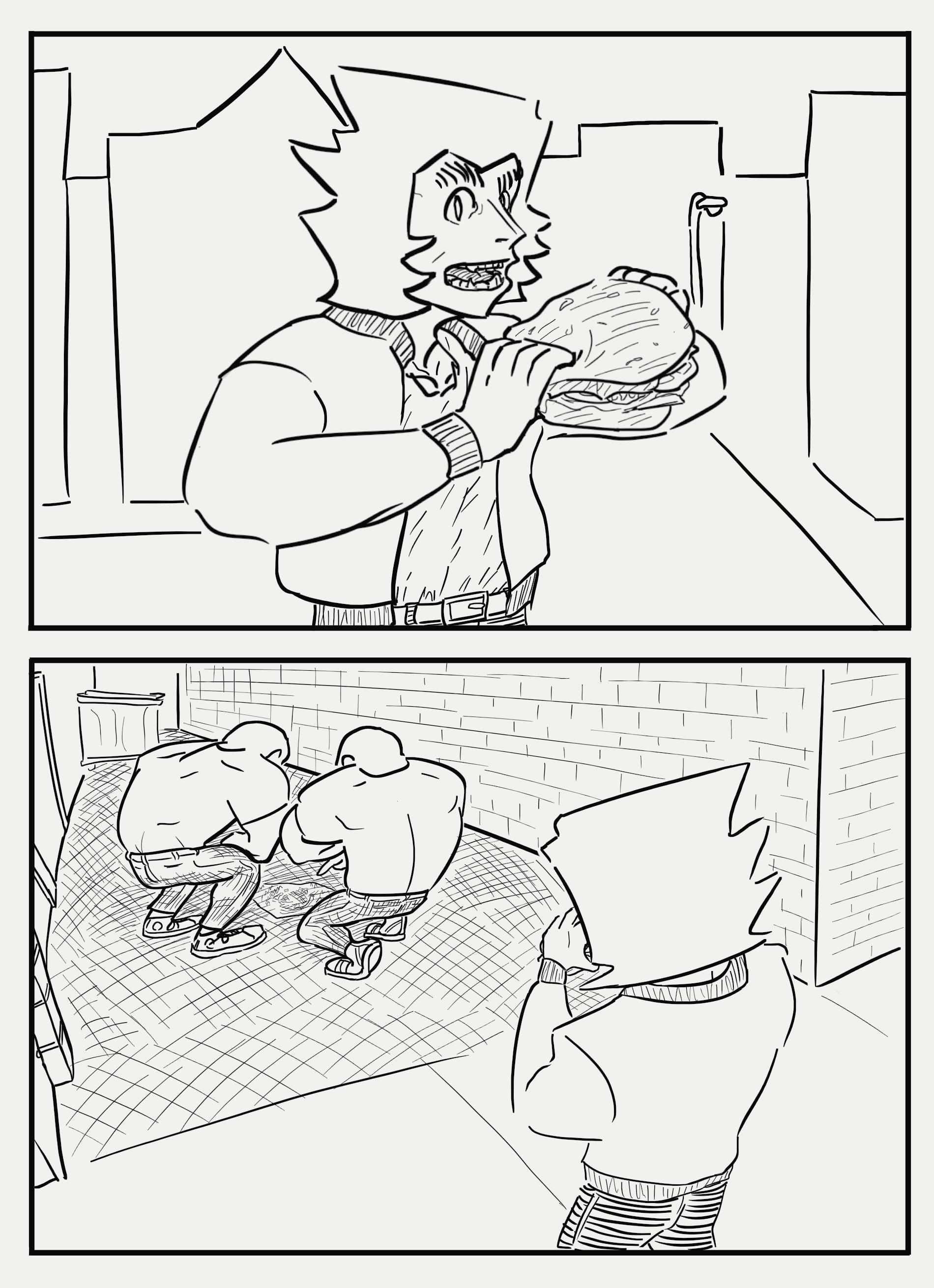 Read 3 Guys Who Hang Out In The Woods of Night Woods Manga Online