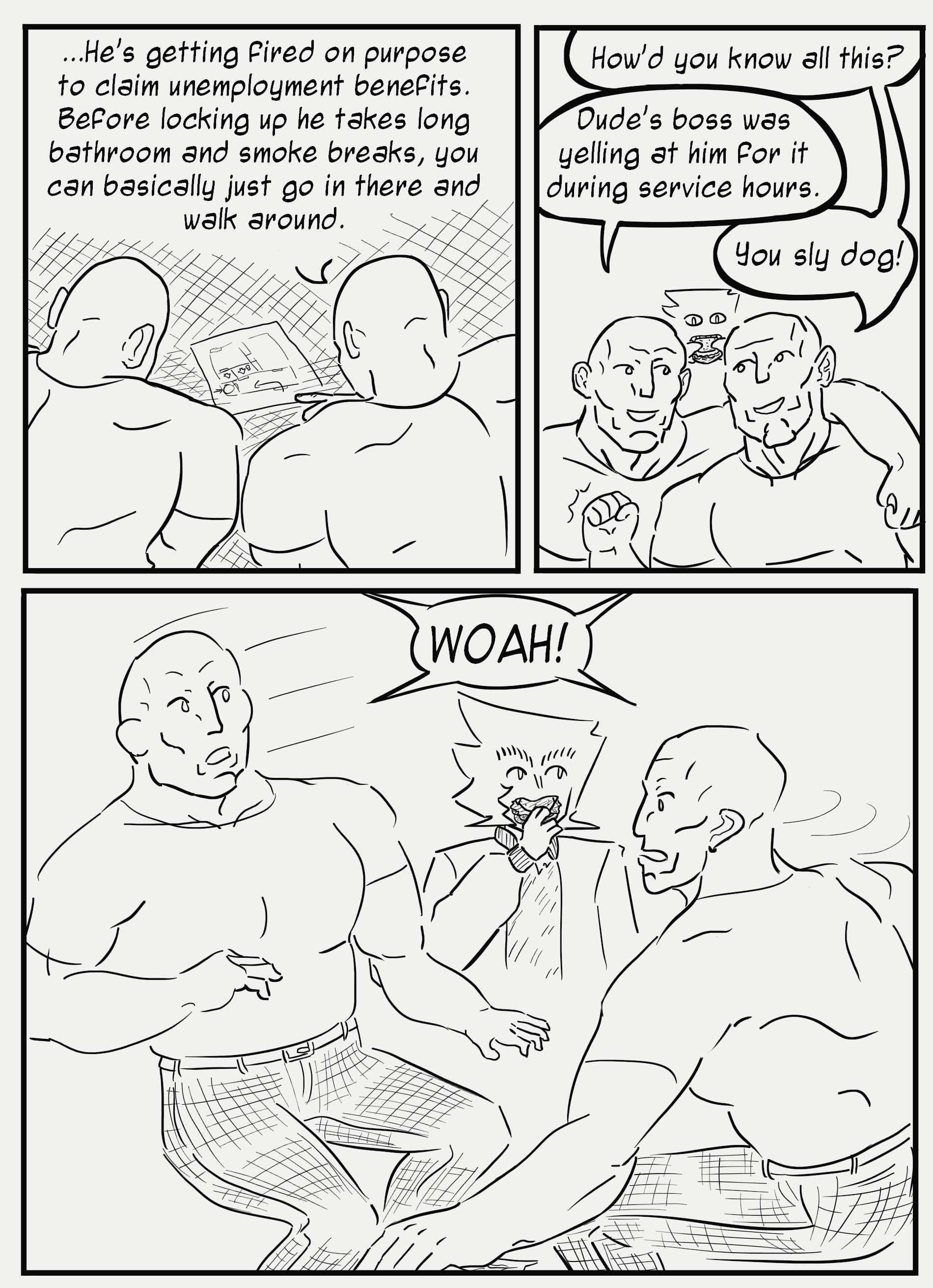 Read 3 Guys Who Hang Out In The Woods of Night Woods Manga Online