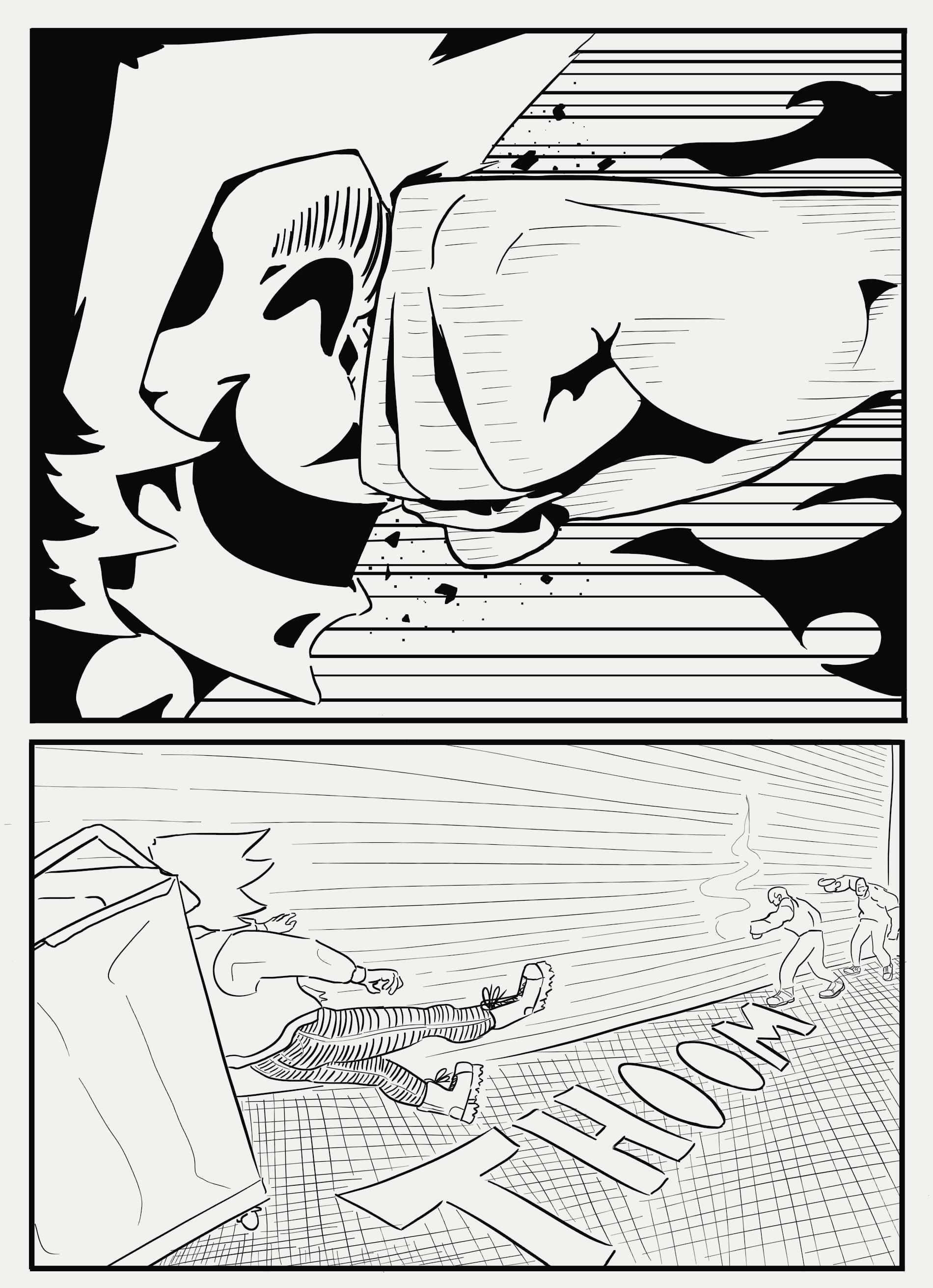 Read 3 Guys Who Hang Out In The Woods of Night Woods Manga Online