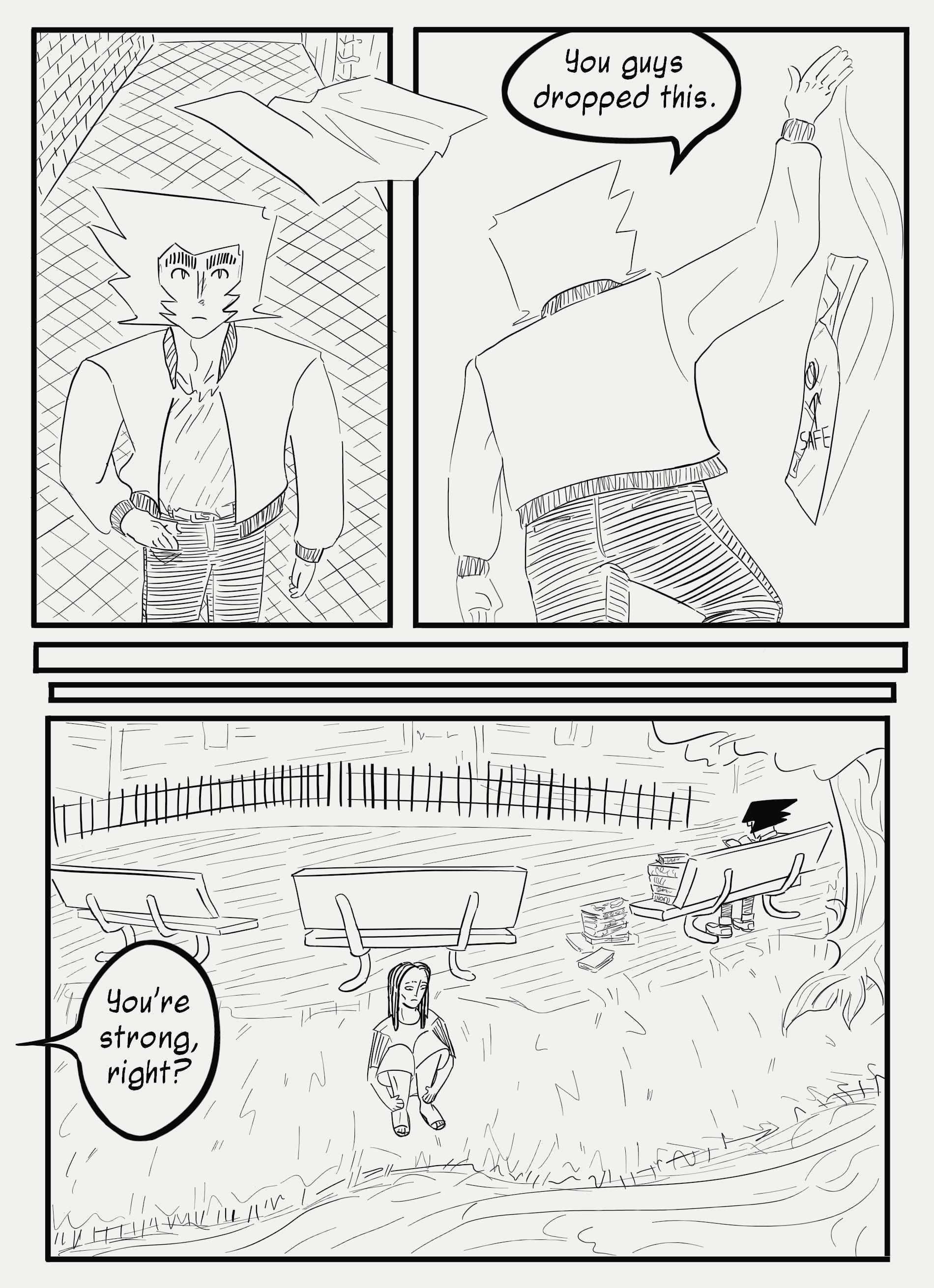 Read 3 Guys Who Hang Out In The Woods of Night Woods Manga Online