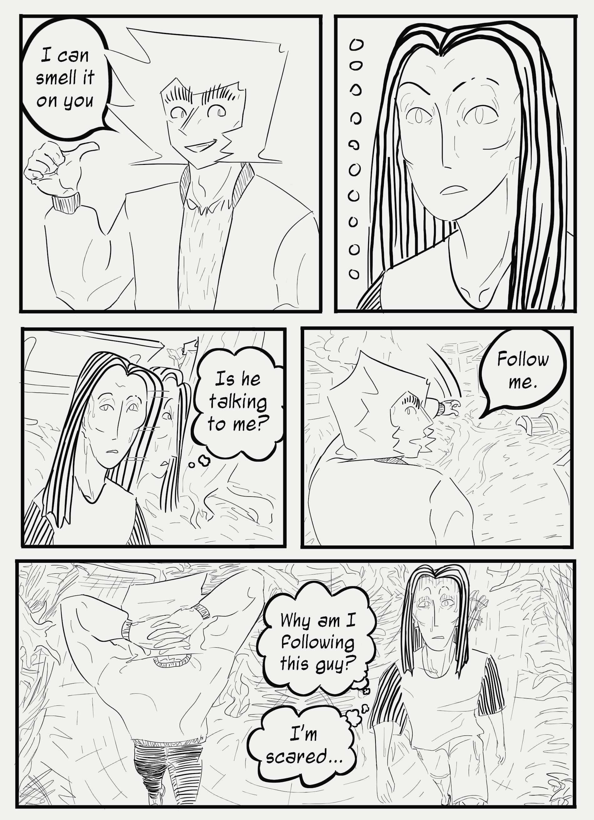 Read 3 Guys Who Hang Out In The Woods of Night Woods Manga Online