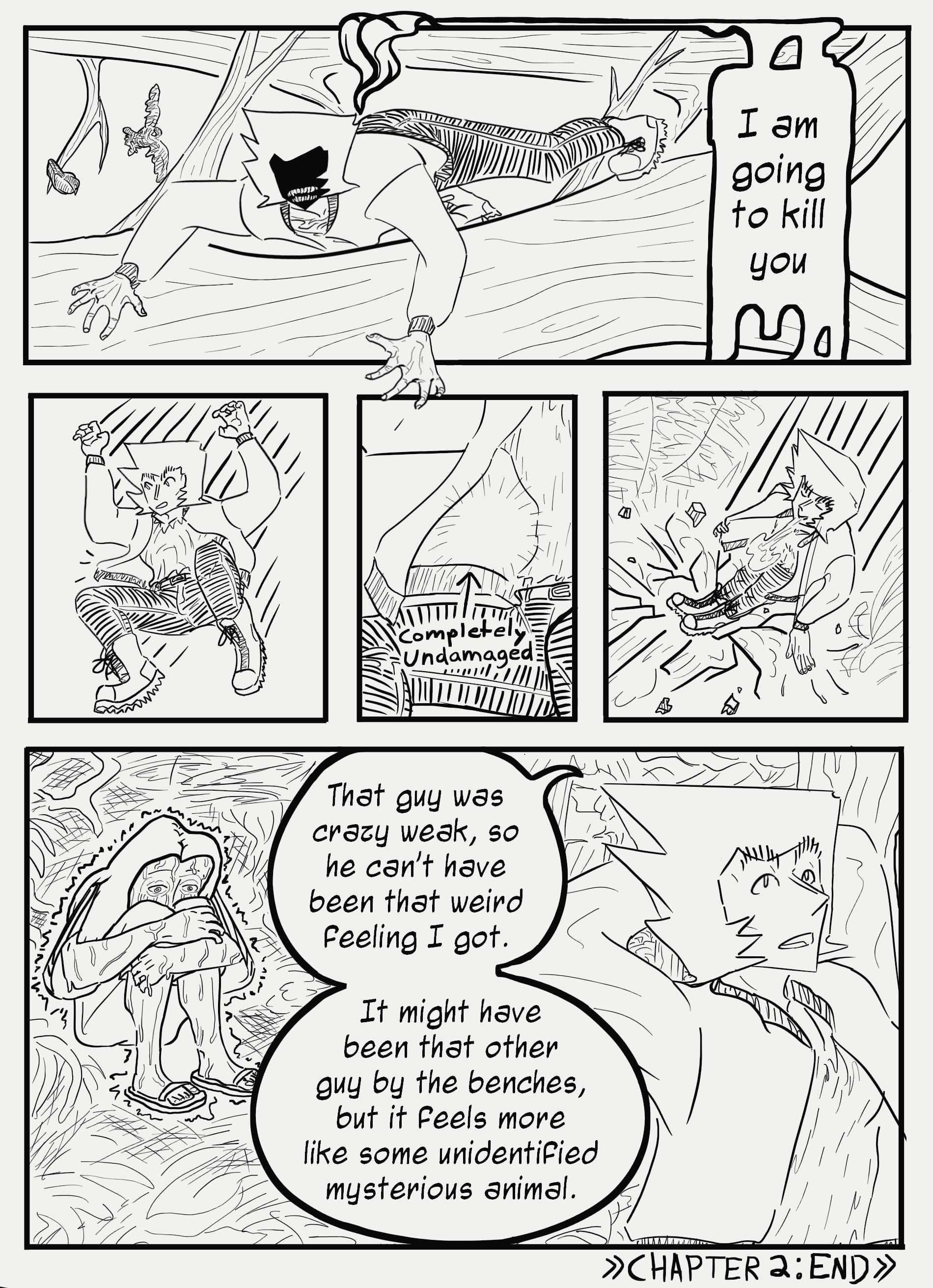 Read 3 Guys Who Hang Out In The Woods of Night Woods Manga Online