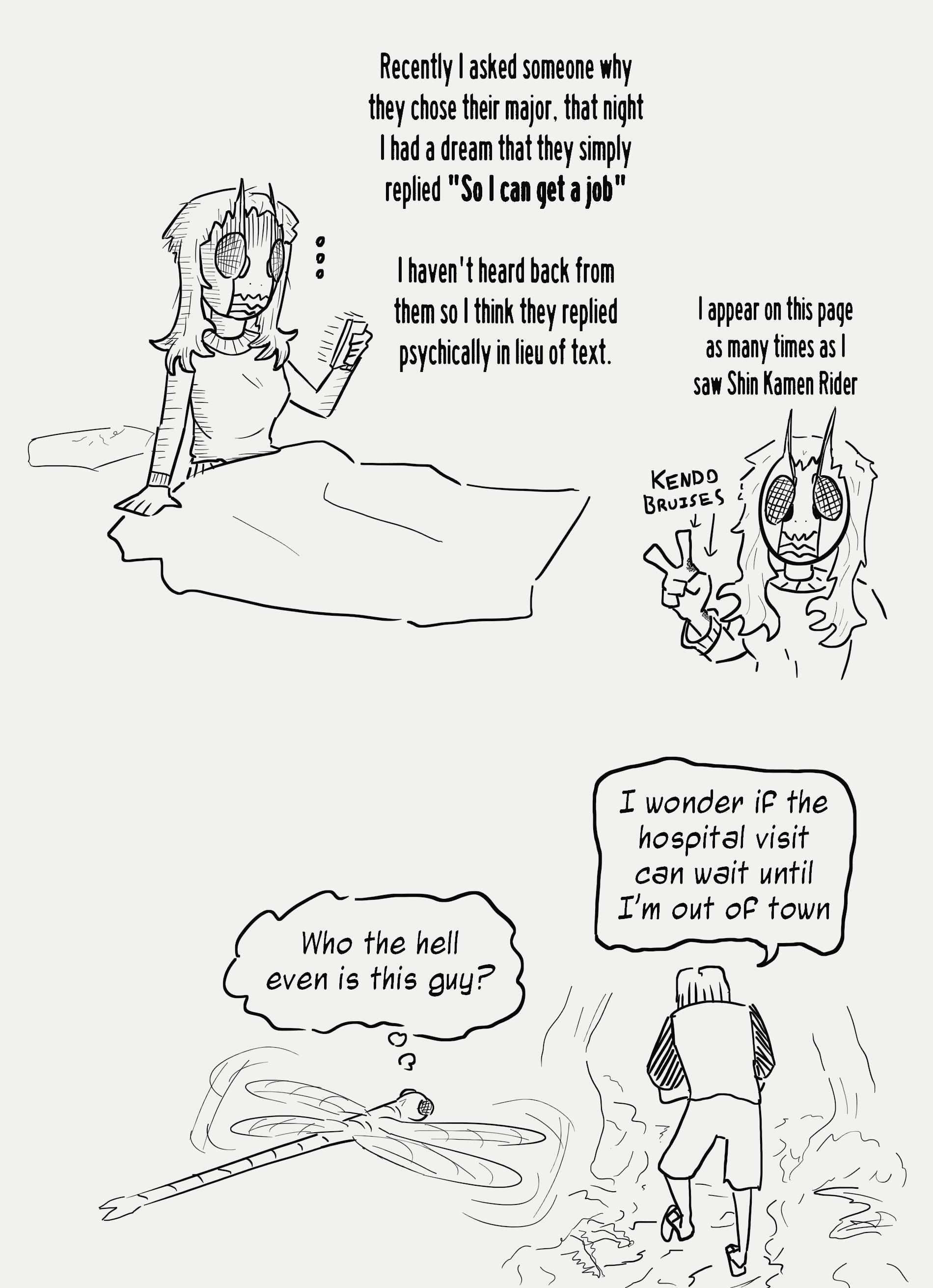 Read 3 Guys Who Hang Out In The Woods of Night Woods Manga Online