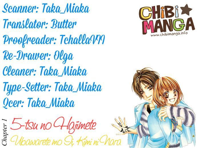 Read 5-tsu no Hajimete - Ubawarete mo Ii, Kimi ni Nara Manga Online