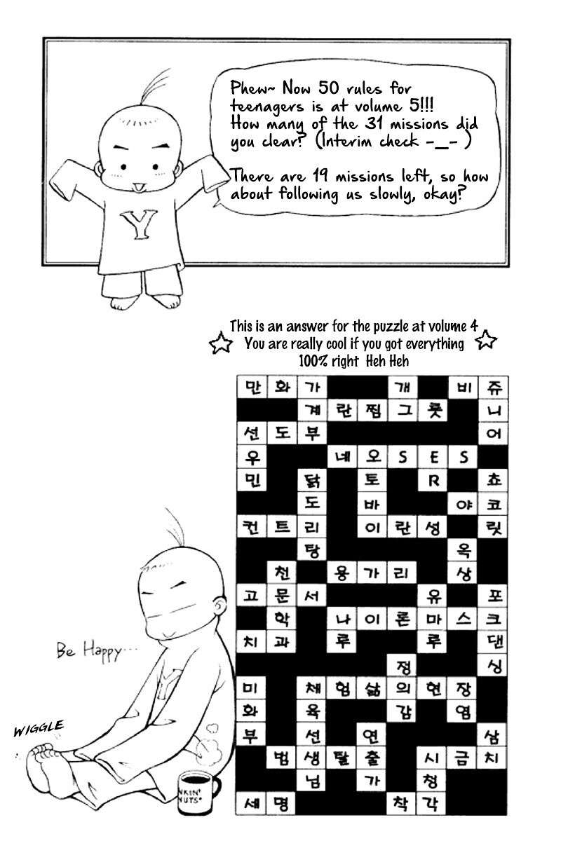 Read 50 Rules for Teenagers Manga Online