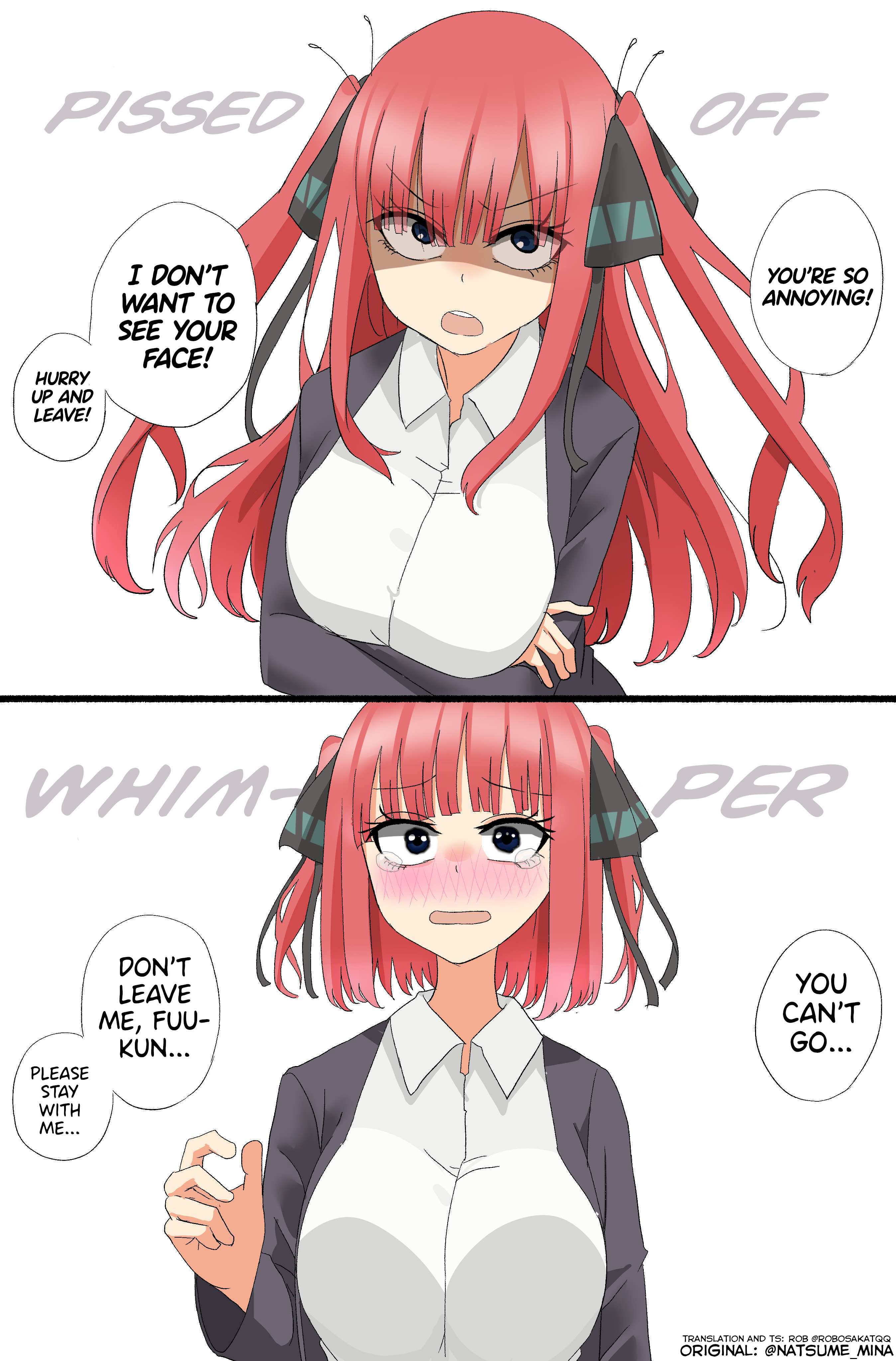 Read 5Toubun no Hanayome - Current and Previous Nino comparison (Doujinshi) Manga Online
