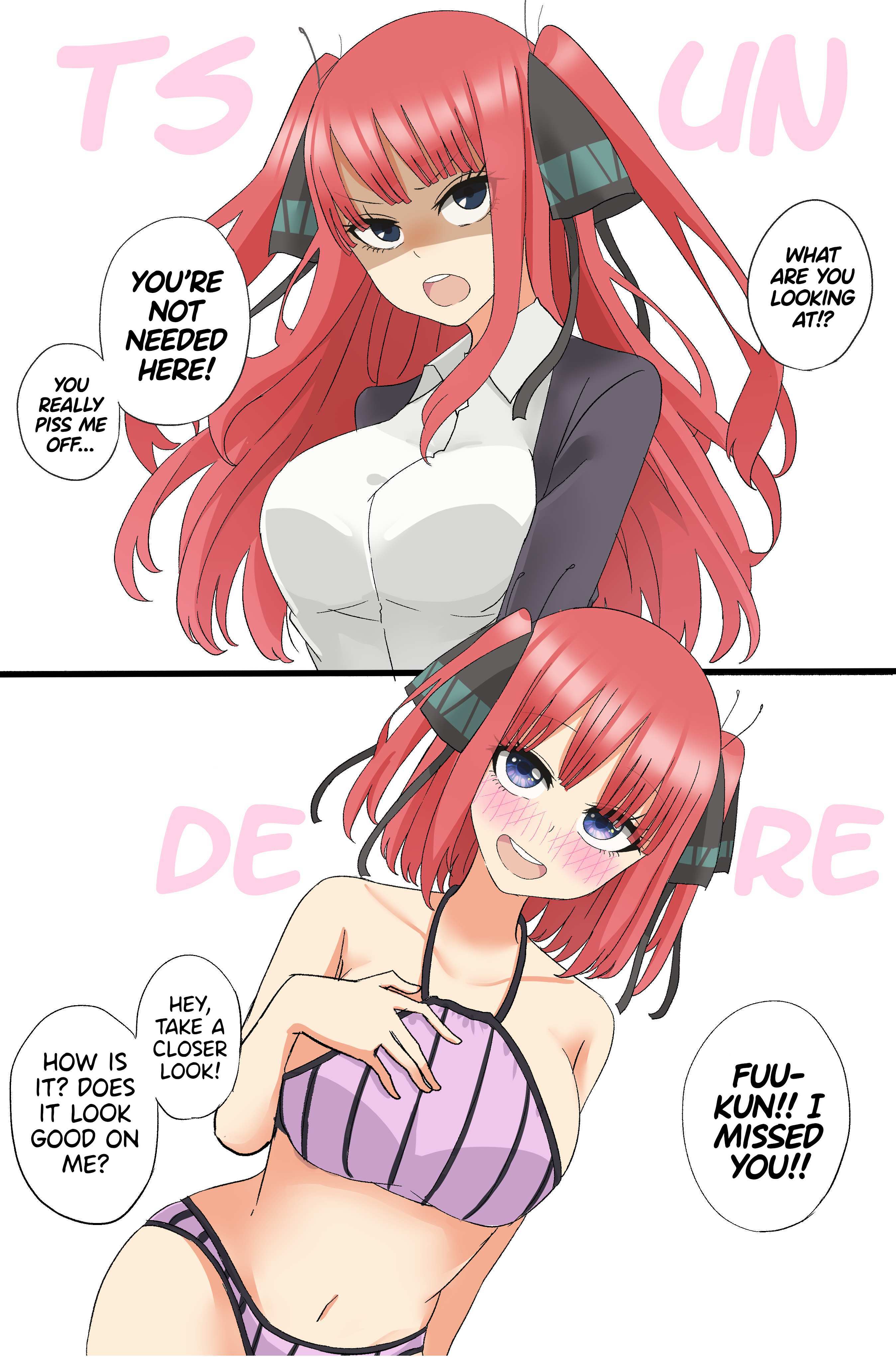 Read 5Toubun no Hanayome - Current and Previous Nino comparison (Doujinshi) Manga Online