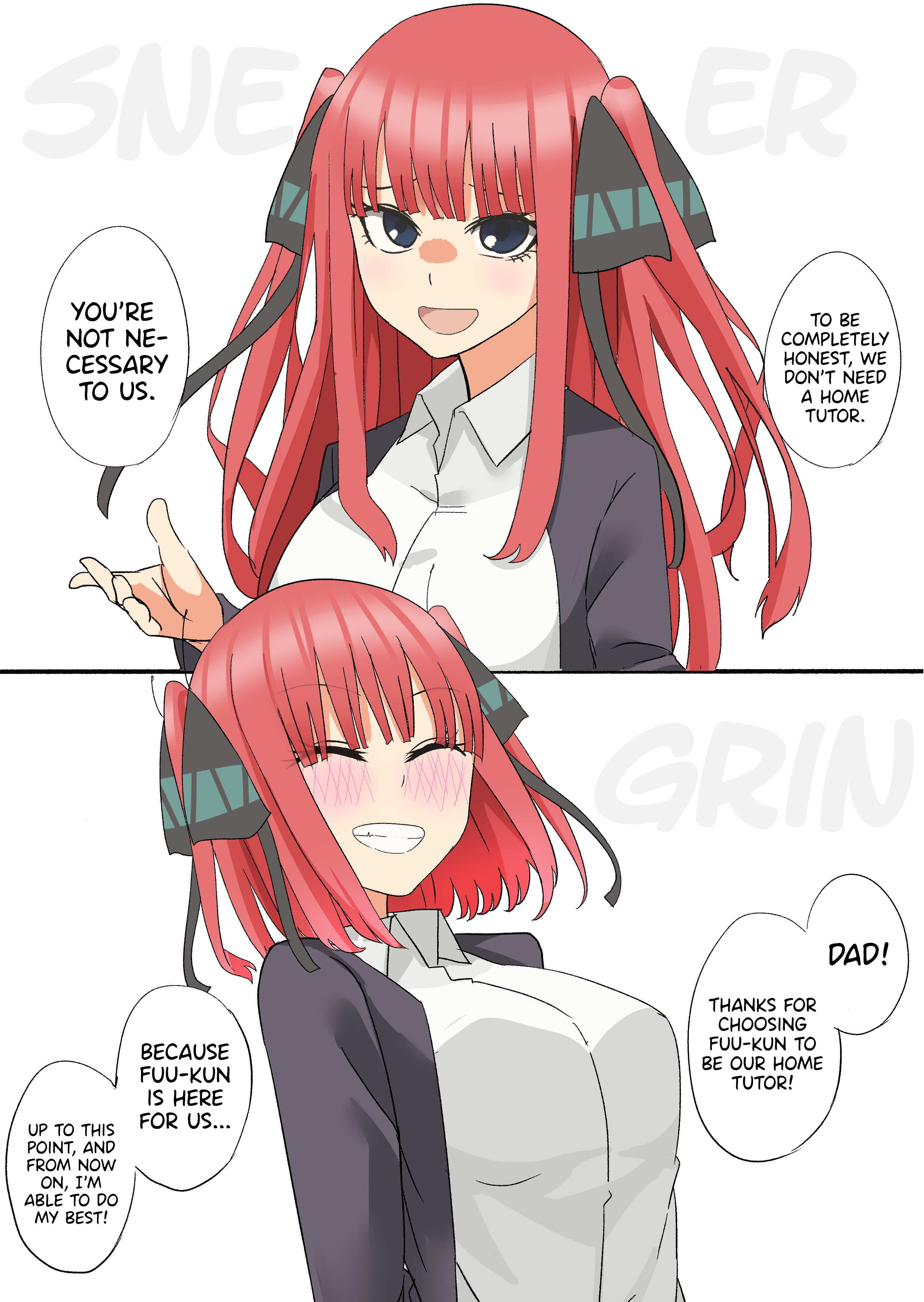 Read 5Toubun no Hanayome - Current and Previous Nino comparison (Doujinshi) Manga Online