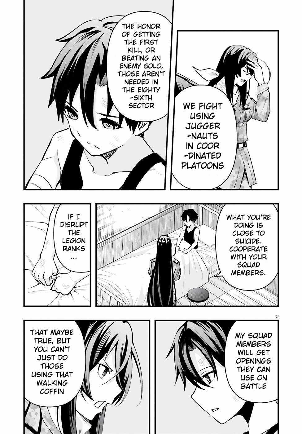 Read 86 -Eighty Six- Fragmental Neoteny Manga Online