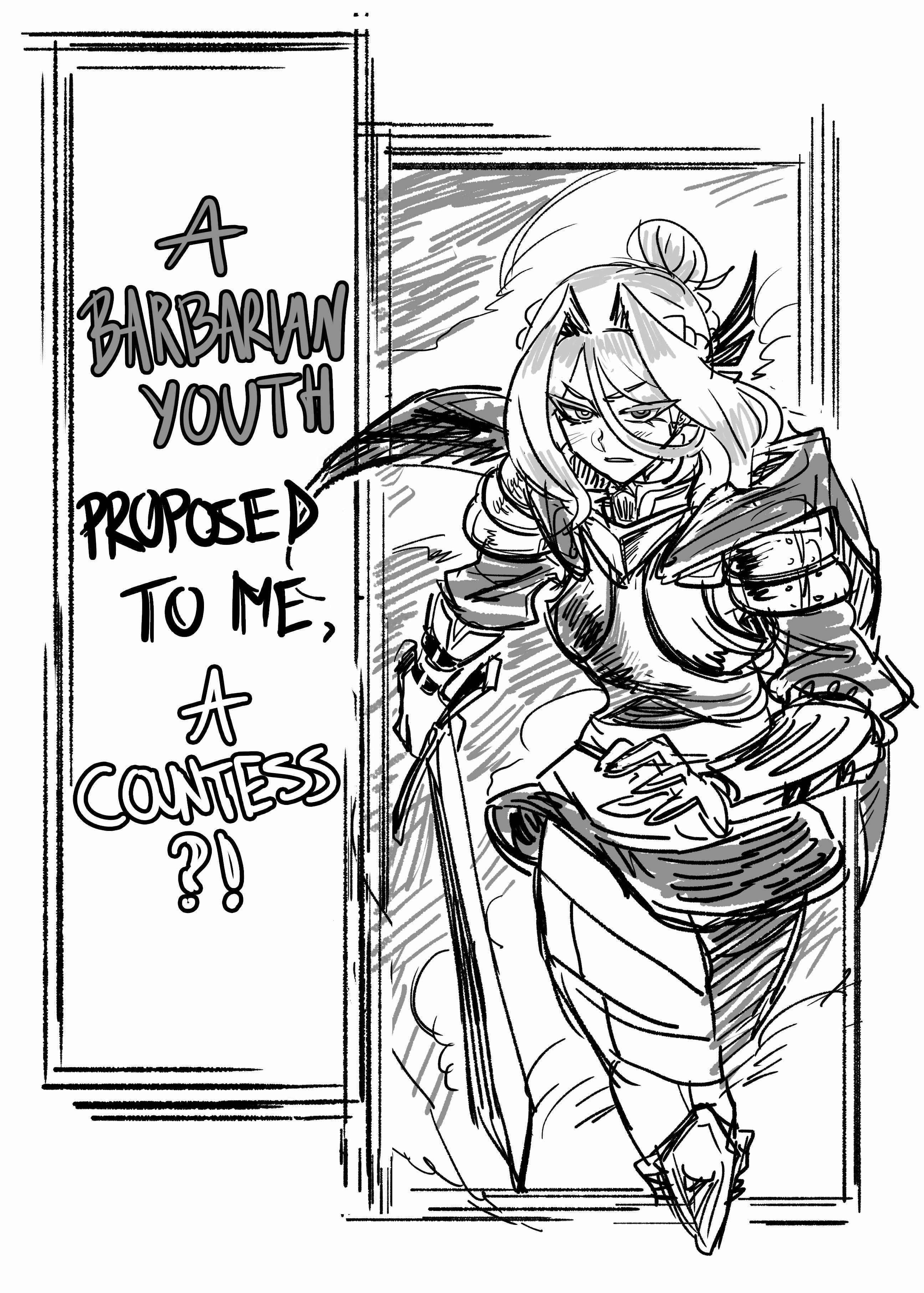 Read A Barbarian Youth proposed to me, a Countess!- Manga Online