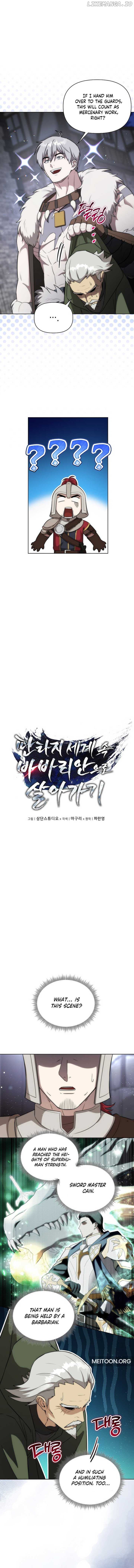 Read A Barbarian’s Adventure in a Fantasy World Manga Online