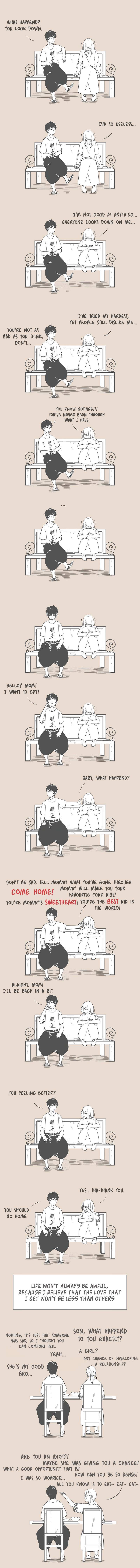 Read A Day With Mom Manga Online