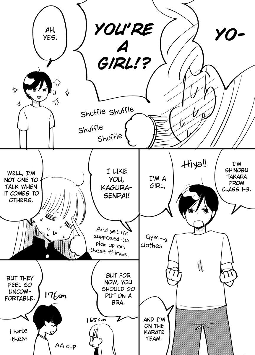 Read A Romcom With a Girly Guy and a Boyish Girl Manga Online