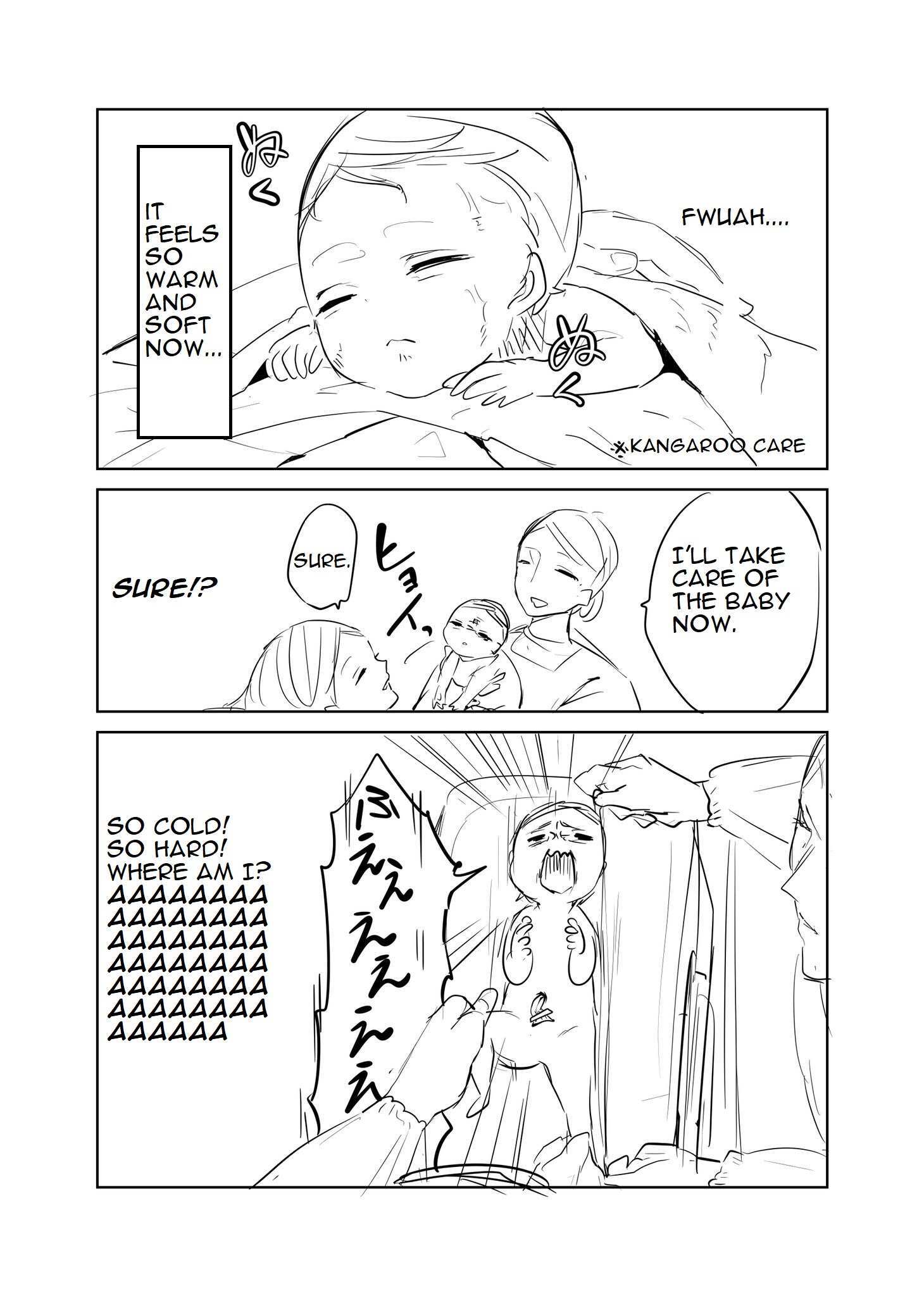 Read A Story About Being Reborn as a Baby (Pre-Serialization) Manga Online