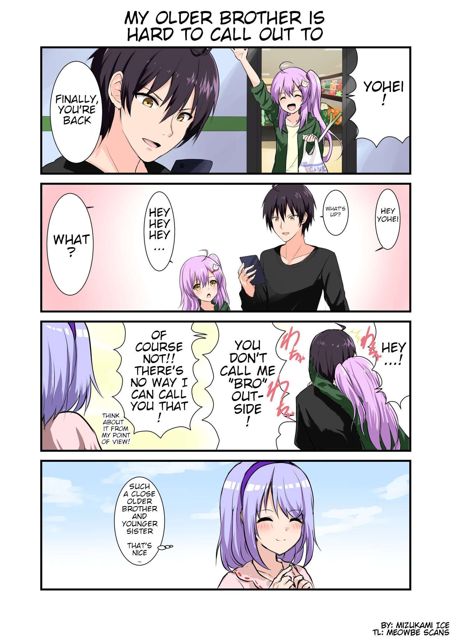 Read A Story About How No Matter How I Look at My Older Brother, He Looks Like a Younger Sister Manga Online