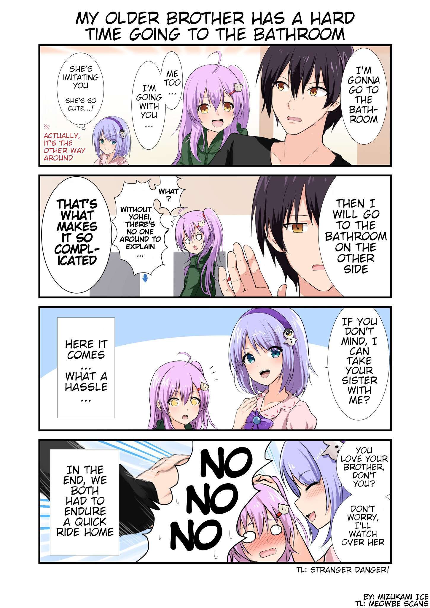 Read A Story About How No Matter How I Look at My Older Brother, He Looks Like a Younger Sister Manga Online