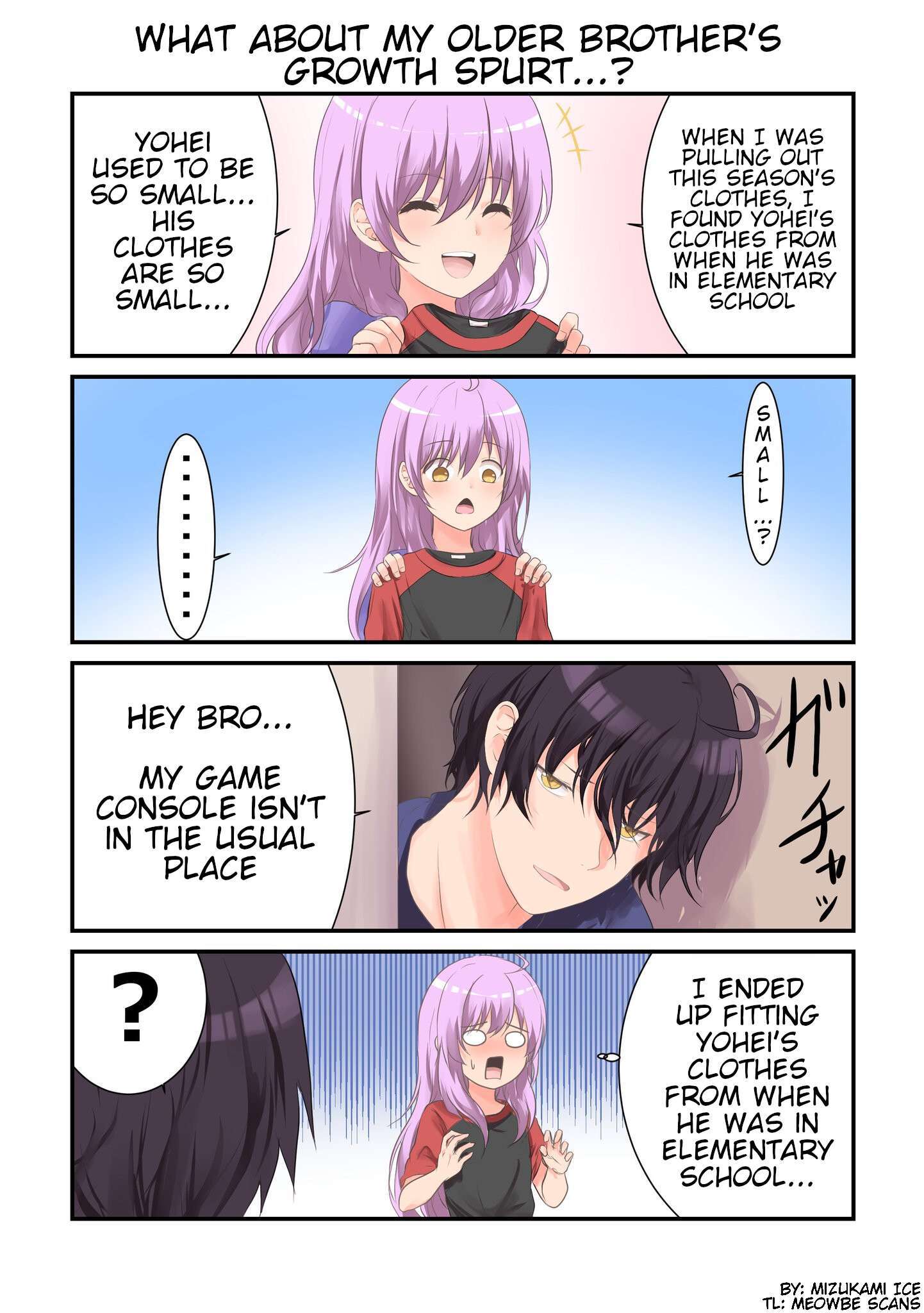 Read A Story About How No Matter How I Look at My Older Brother, He Looks Like a Younger Sister Manga Online