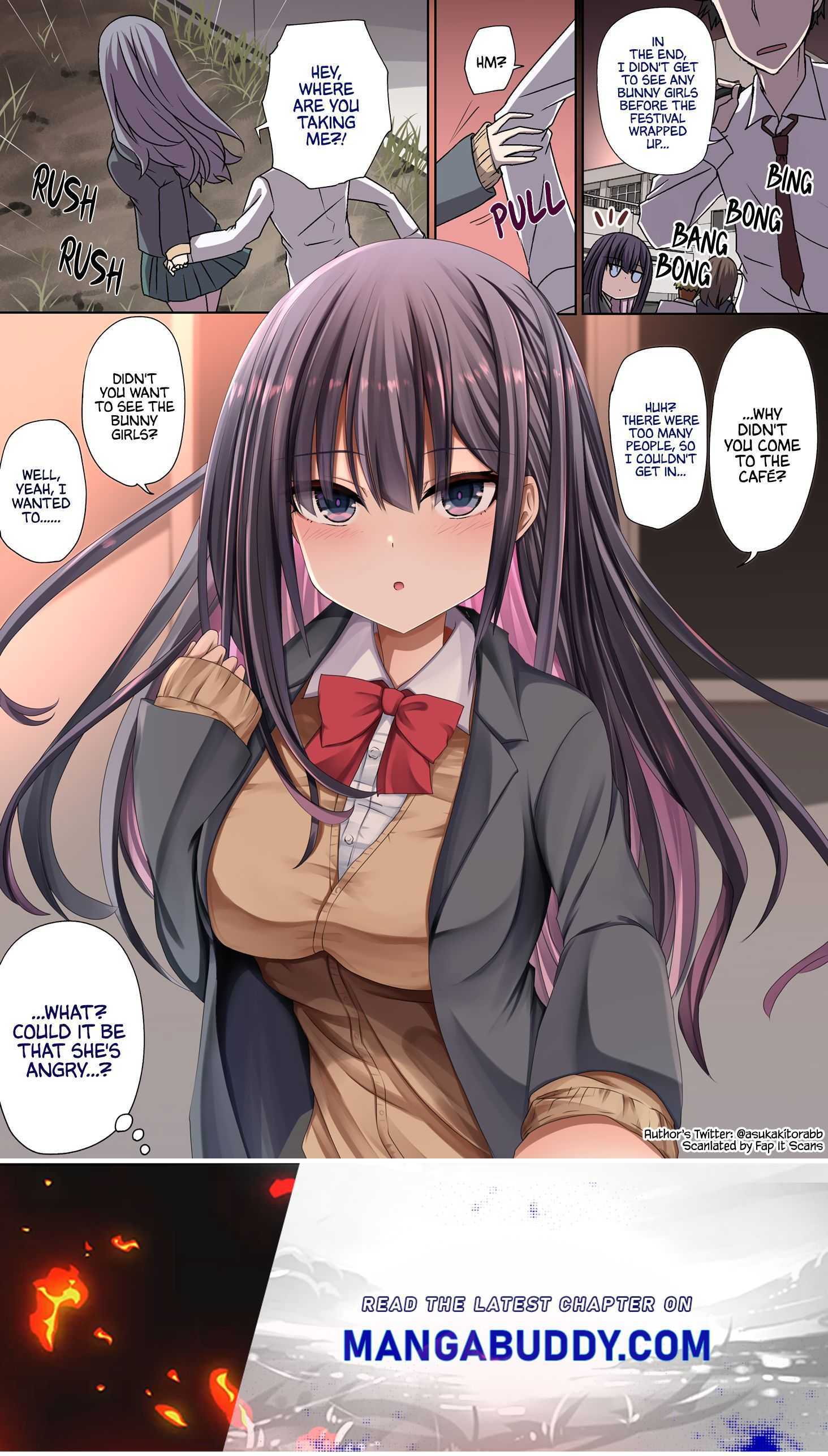 Read A Story About My Poker-Faced Childhood Friend Cosplaying as a Bunny Girl Manga Online