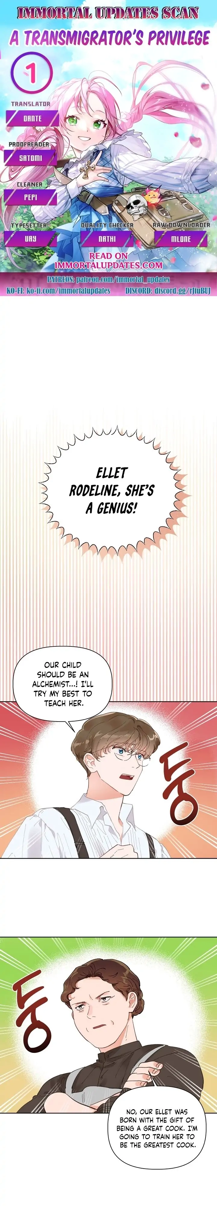 Read A Transmigrator's Privilege Manga Online