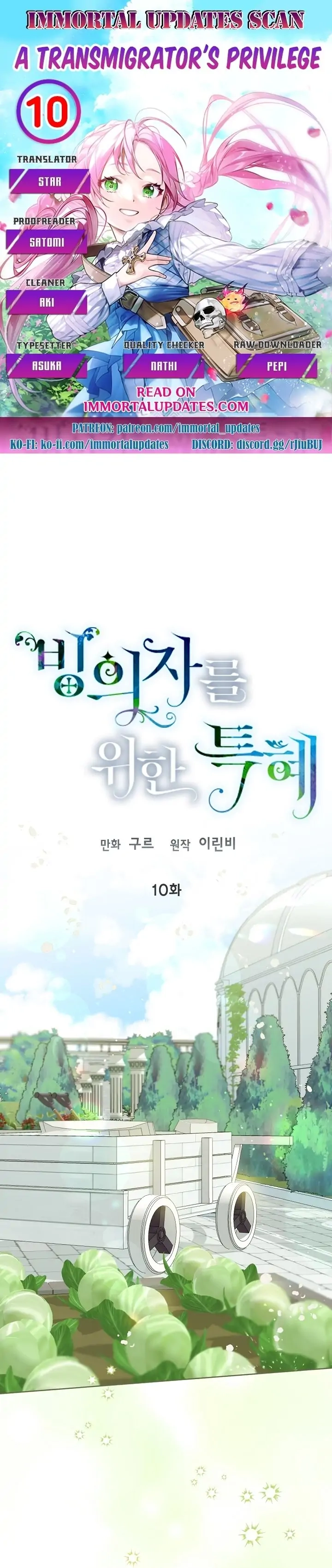 Read A Transmigrator's Privilege Manga Online