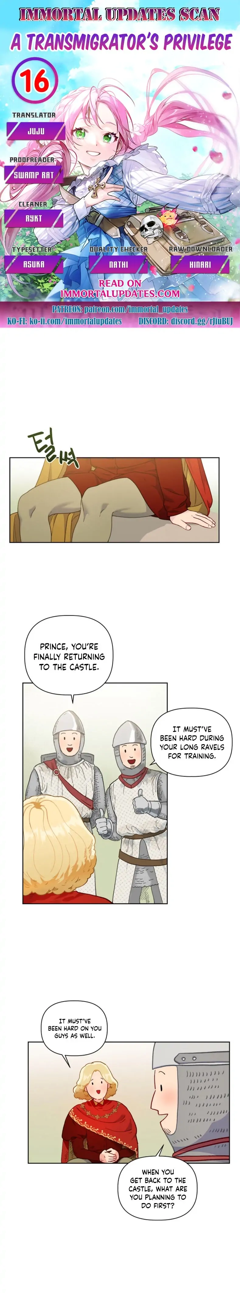 Read A Transmigrator's Privilege Manga Online