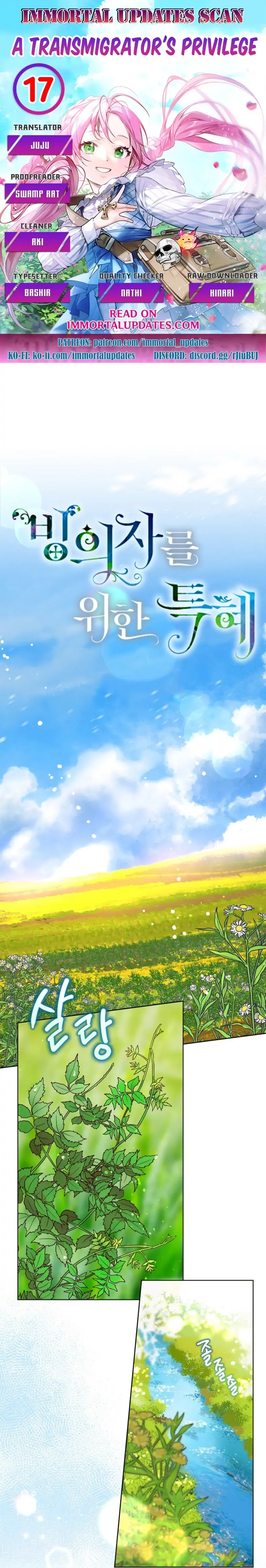 Read A Transmigrator's Privilege Manga Online