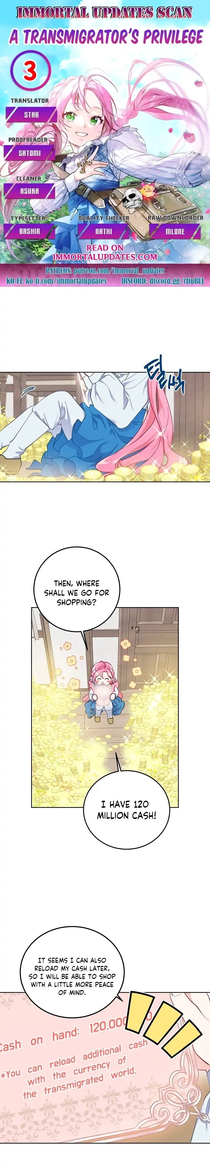 Read A Transmigrator's Privilege Manga Online