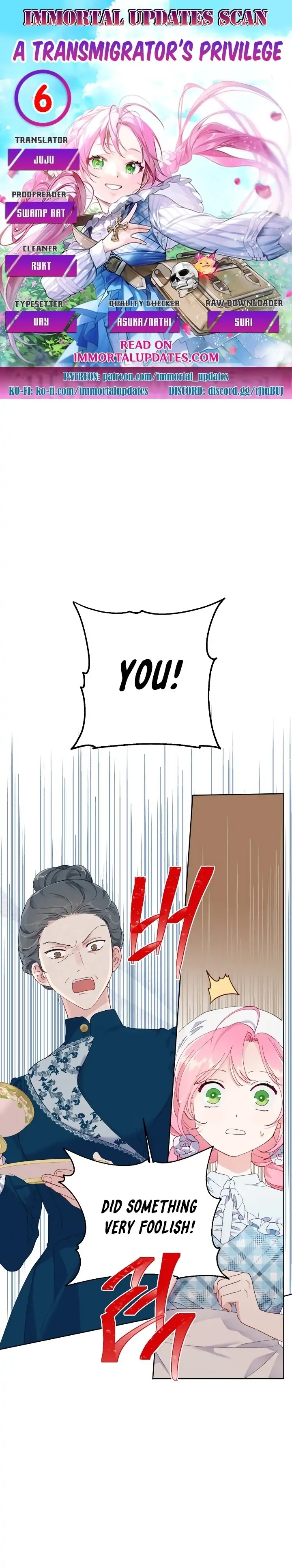 Read A Transmigrator's Privilege Manga Online