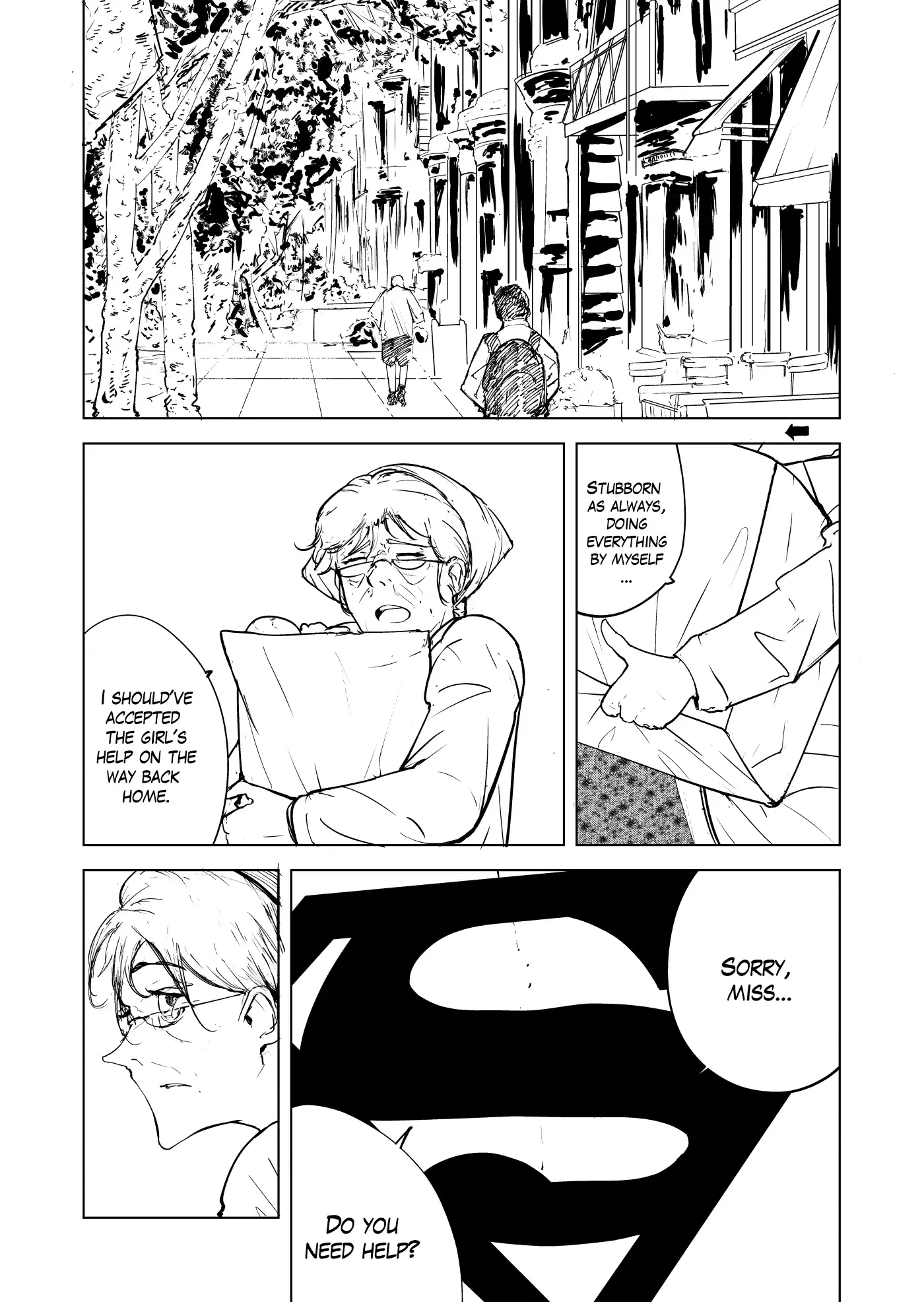 Read A bird, A plane, A man Manga Online