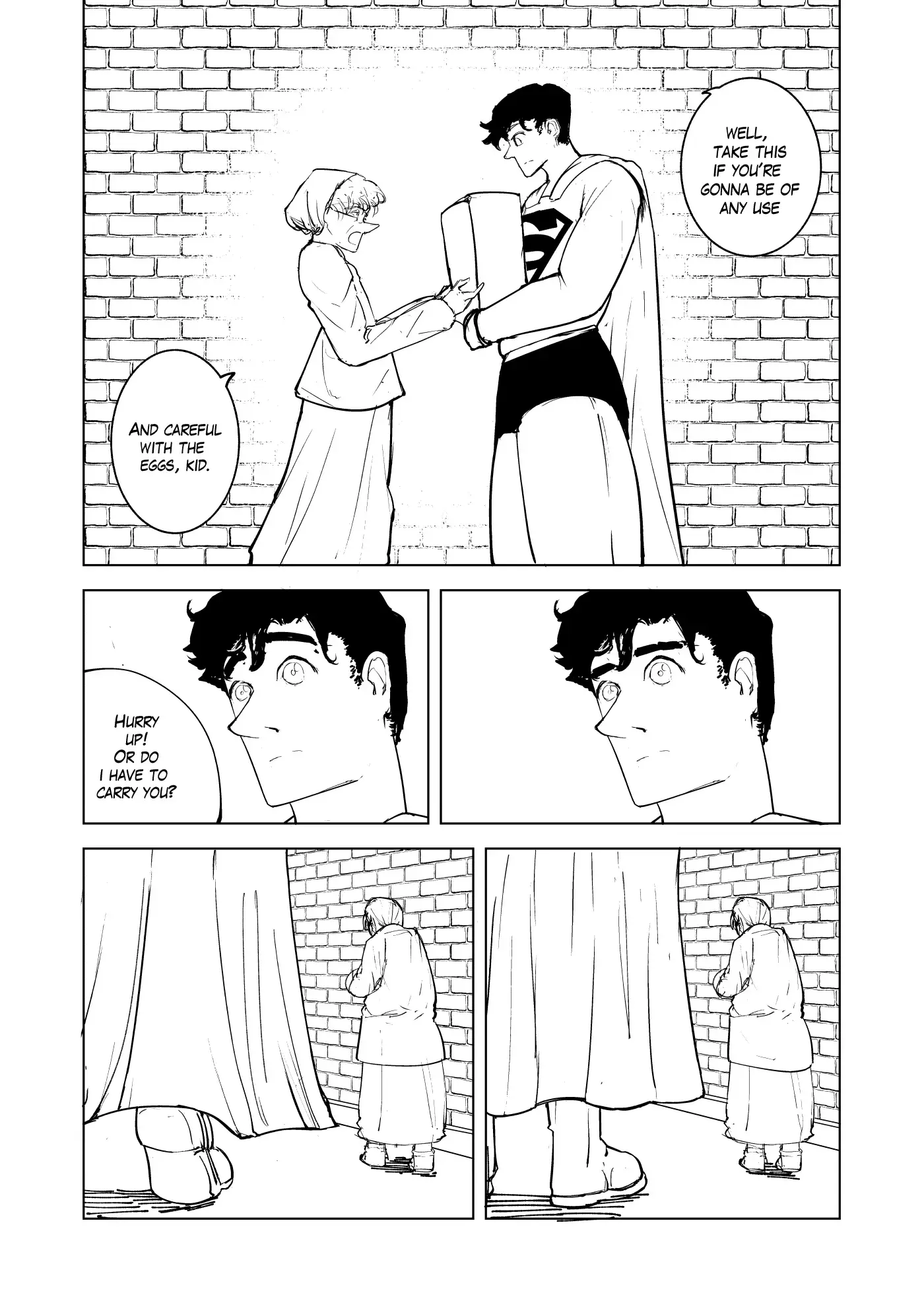 Read A bird, A plane, A man Manga Online