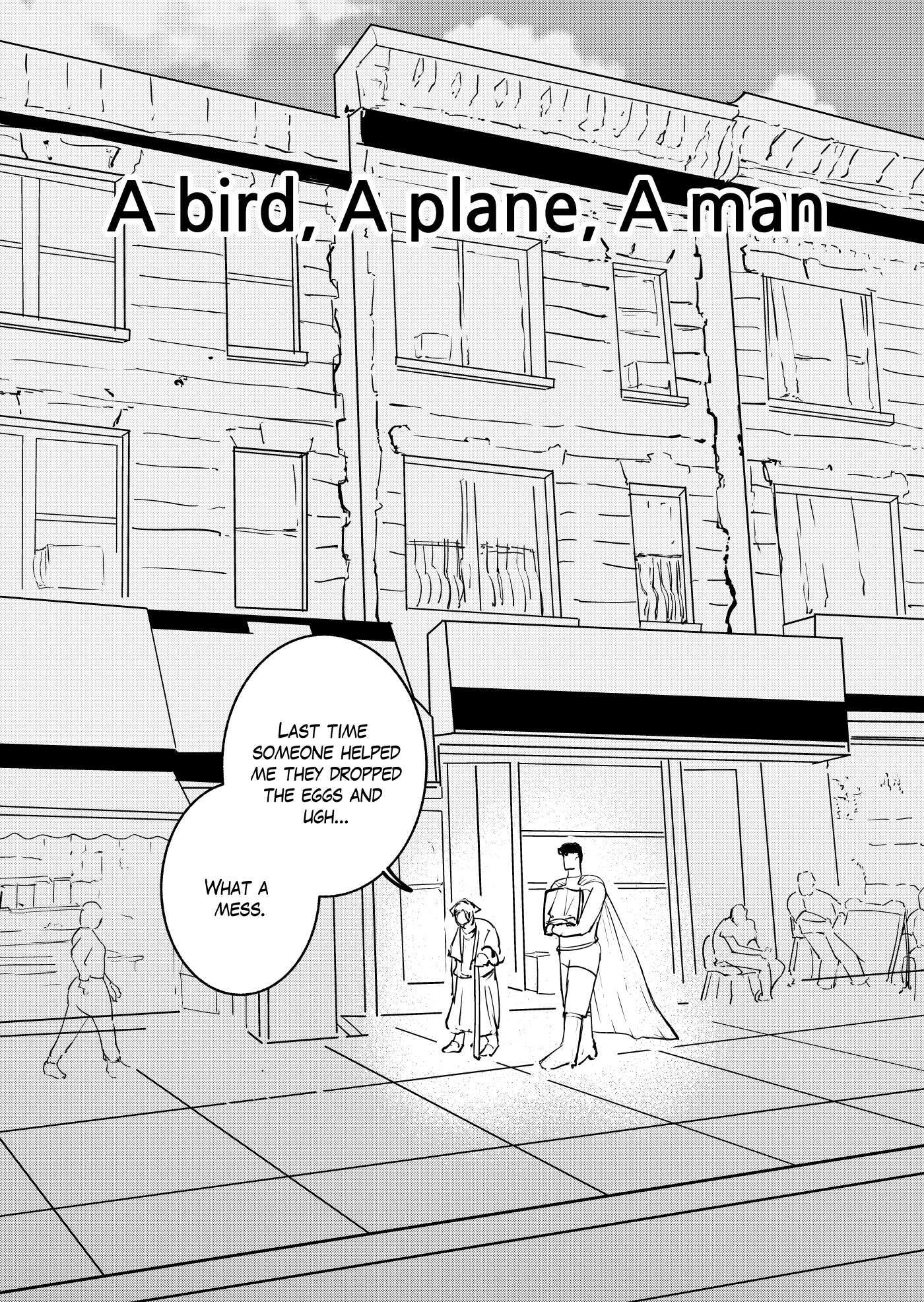 Read A bird, A plane, A man Manga Online