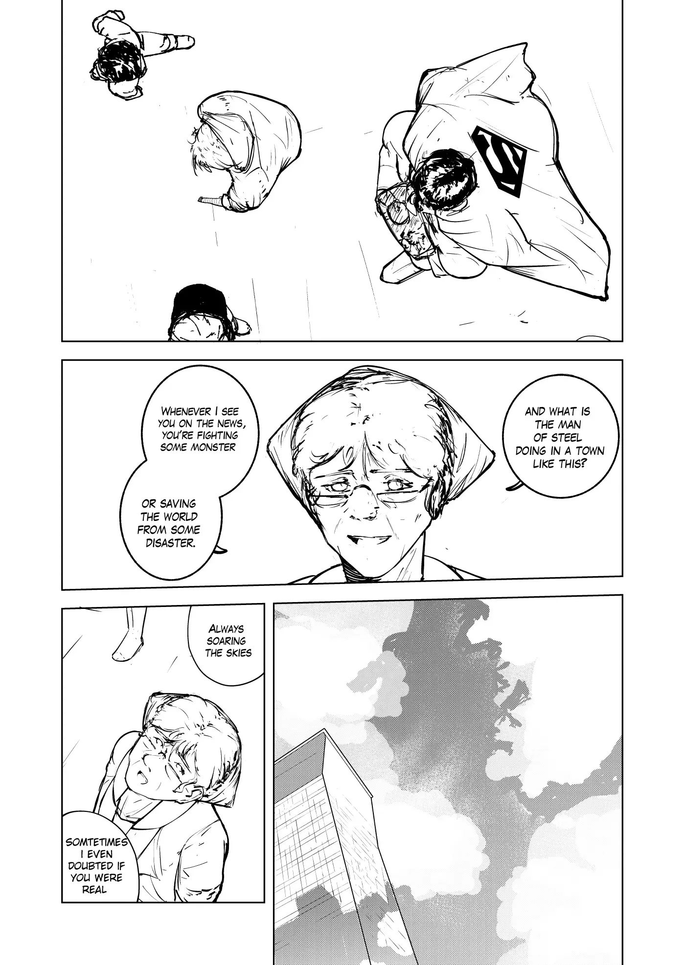 Read A bird, A plane, A man Manga Online