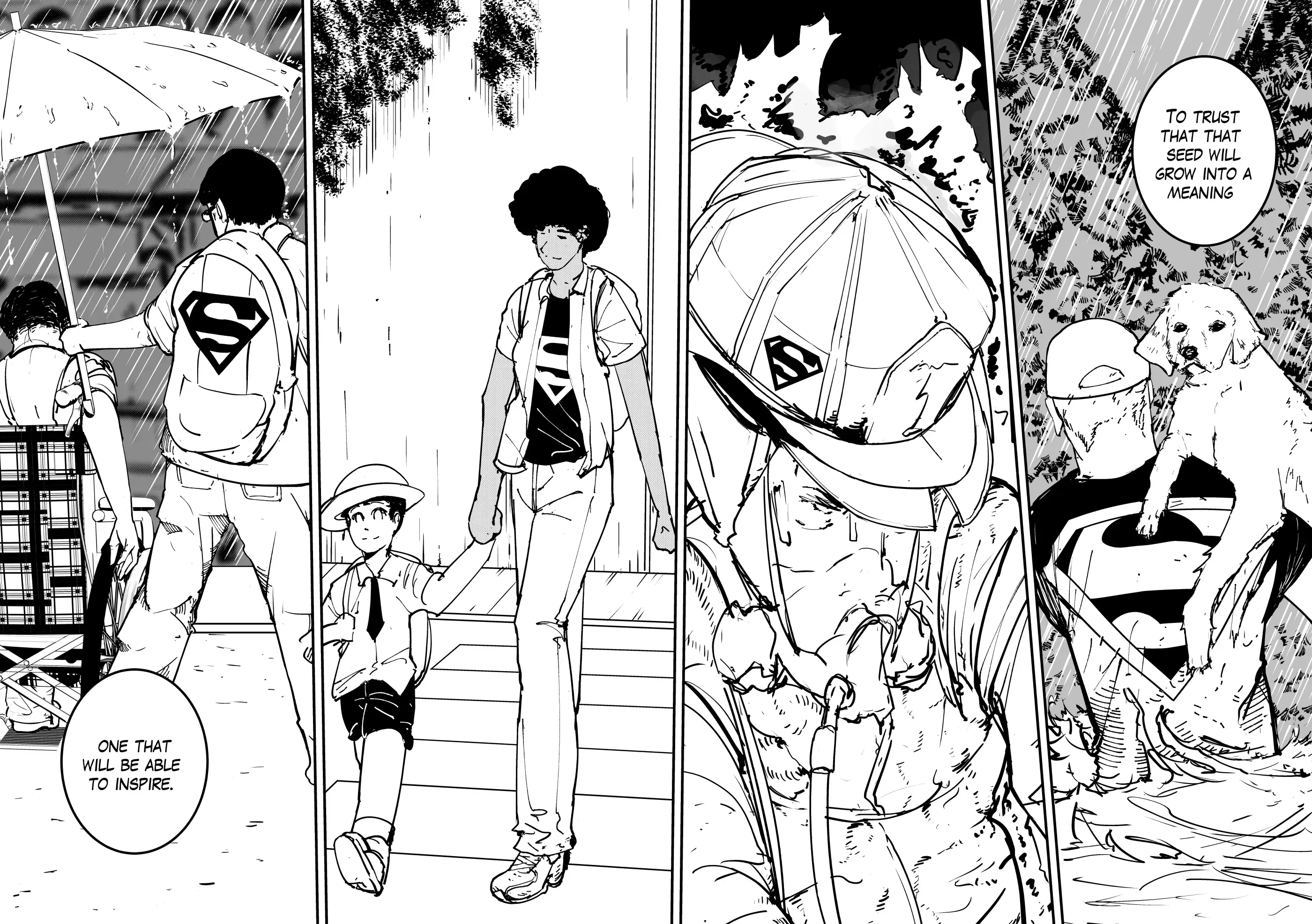 Read A bird, A plane, A man Manga Online