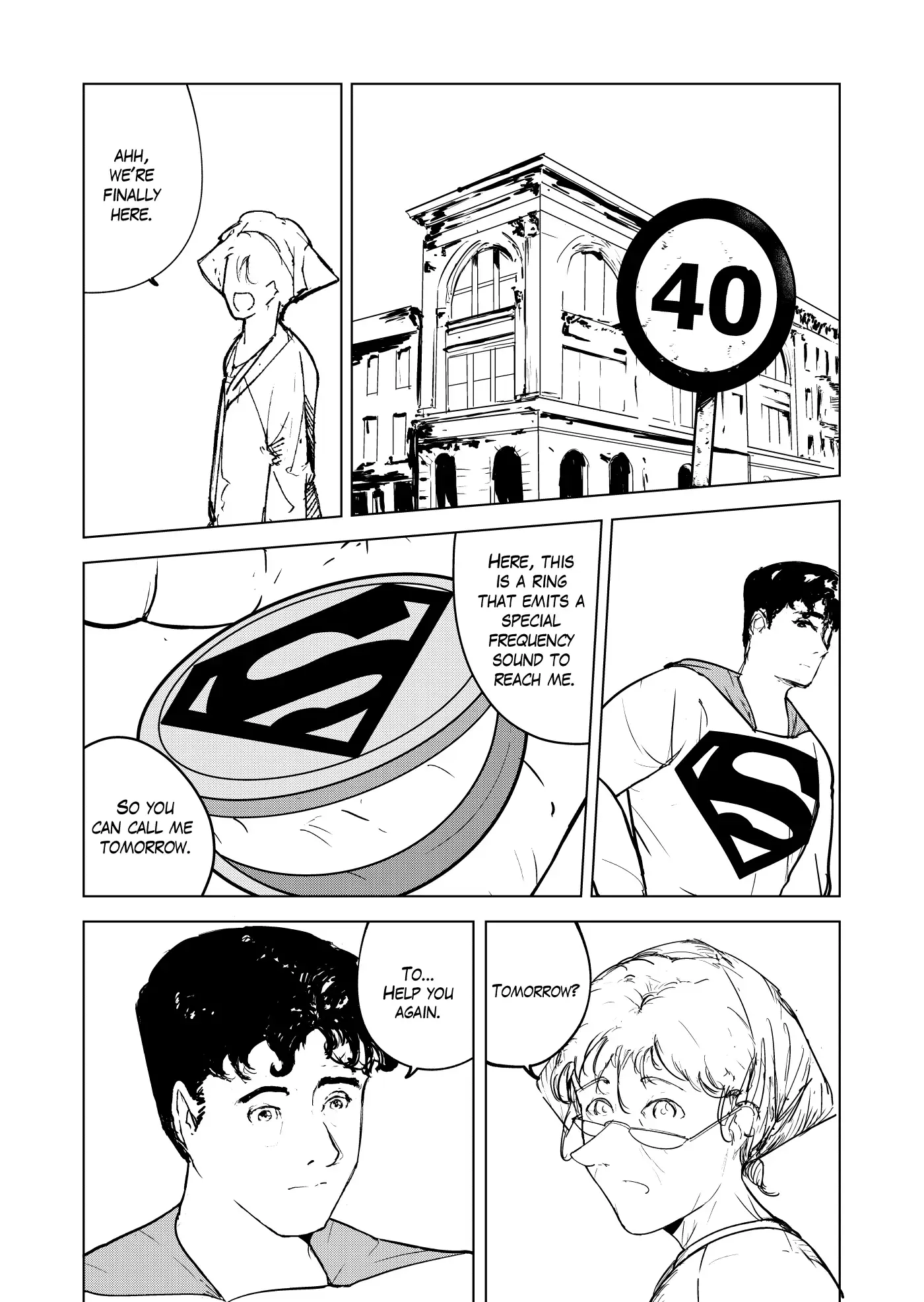 Read A bird, A plane, A man Manga Online