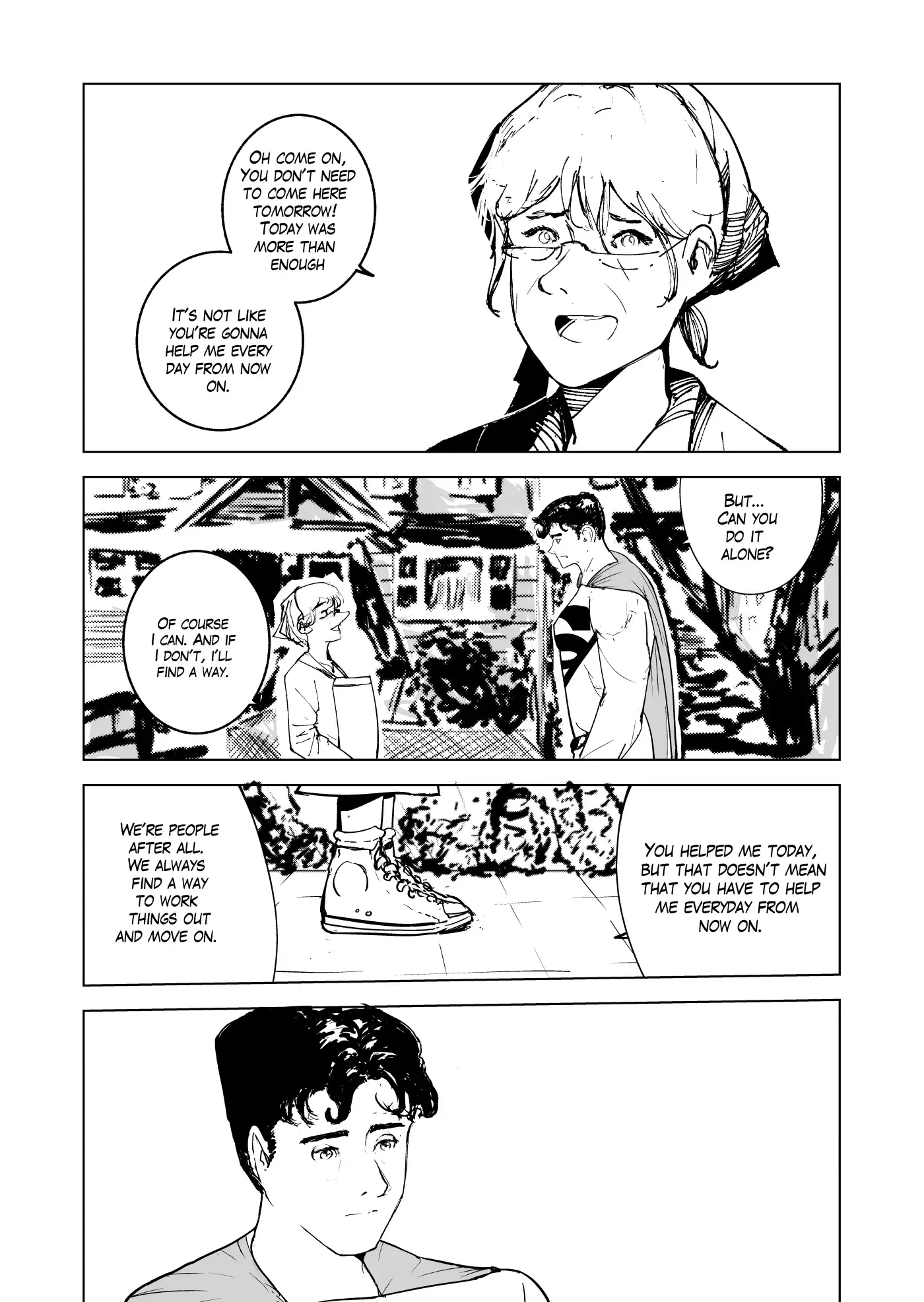 Read A bird, A plane, A man Manga Online