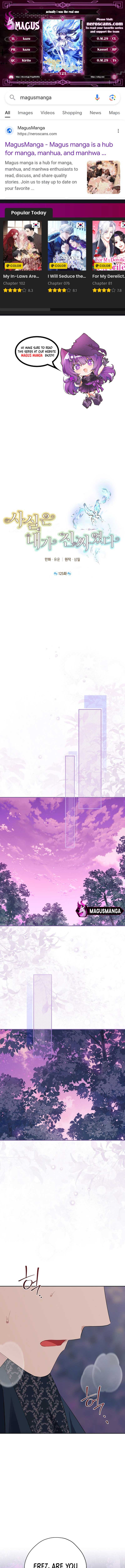 Read Actually I Was the Real One Manga Online