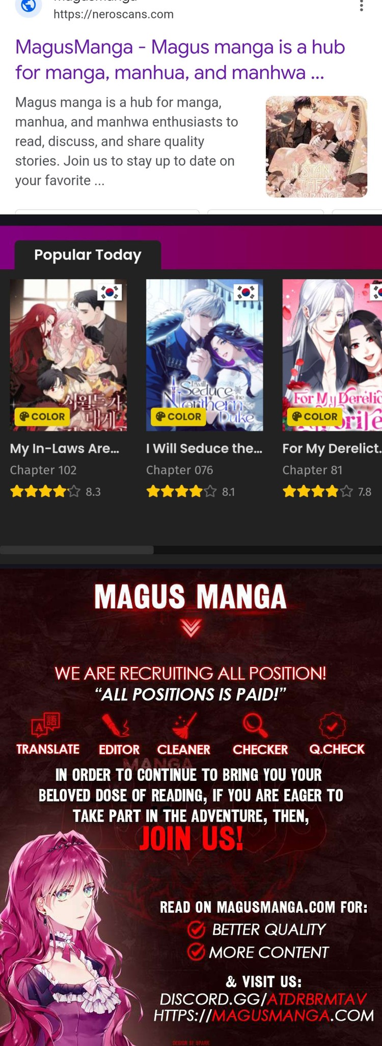 Read Actually I Was the Real One Manga Online