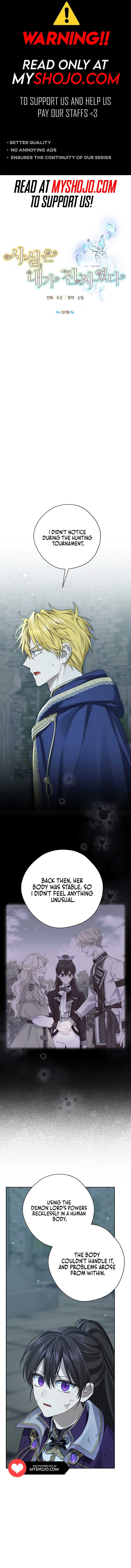 Read Actually I Was the Real One Manga Online