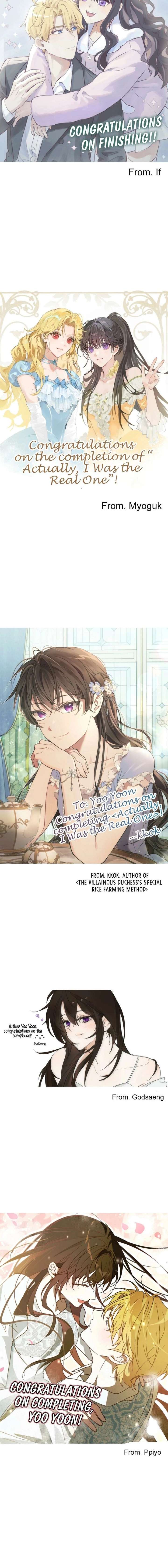 Read Actually I Was the Real One Manga Online