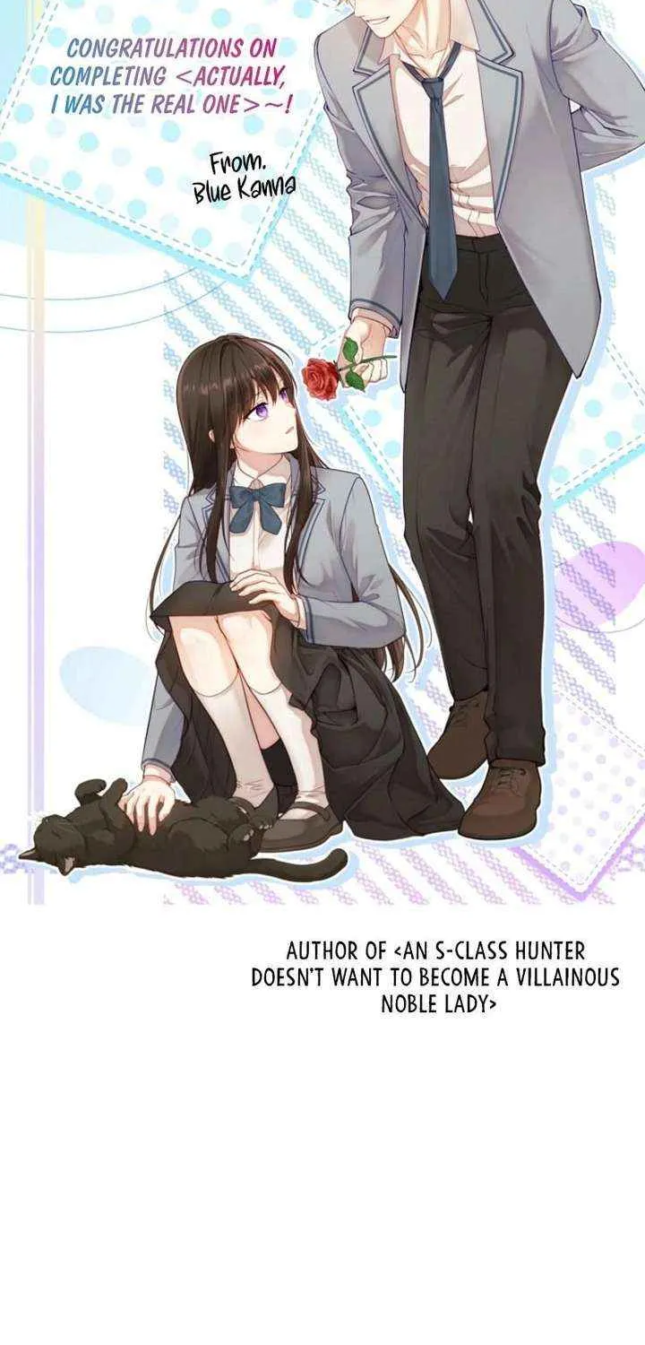 Read Actually I Was the Real One Manga Online