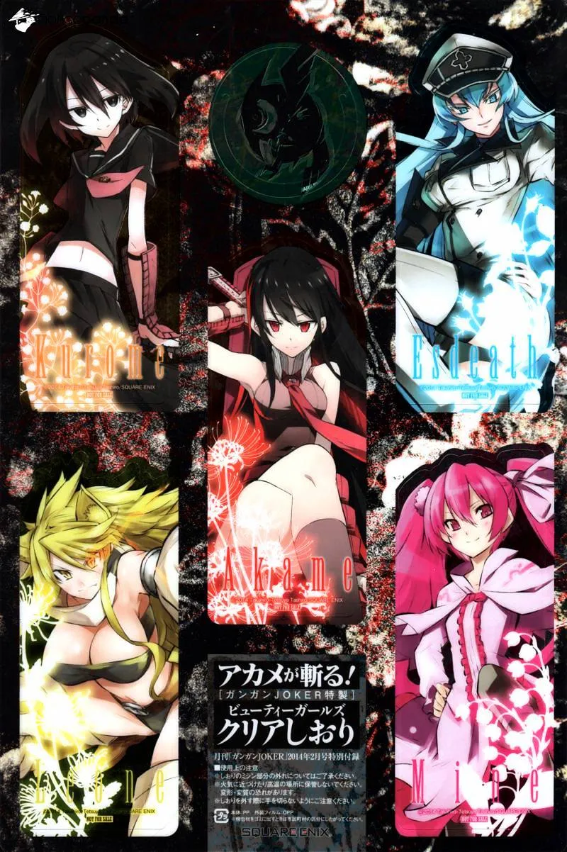 Read Akame Ga Kill! Manga Online