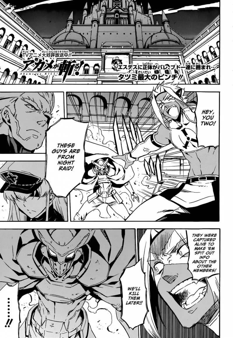 Read Akame Ga Kill! Manga Online