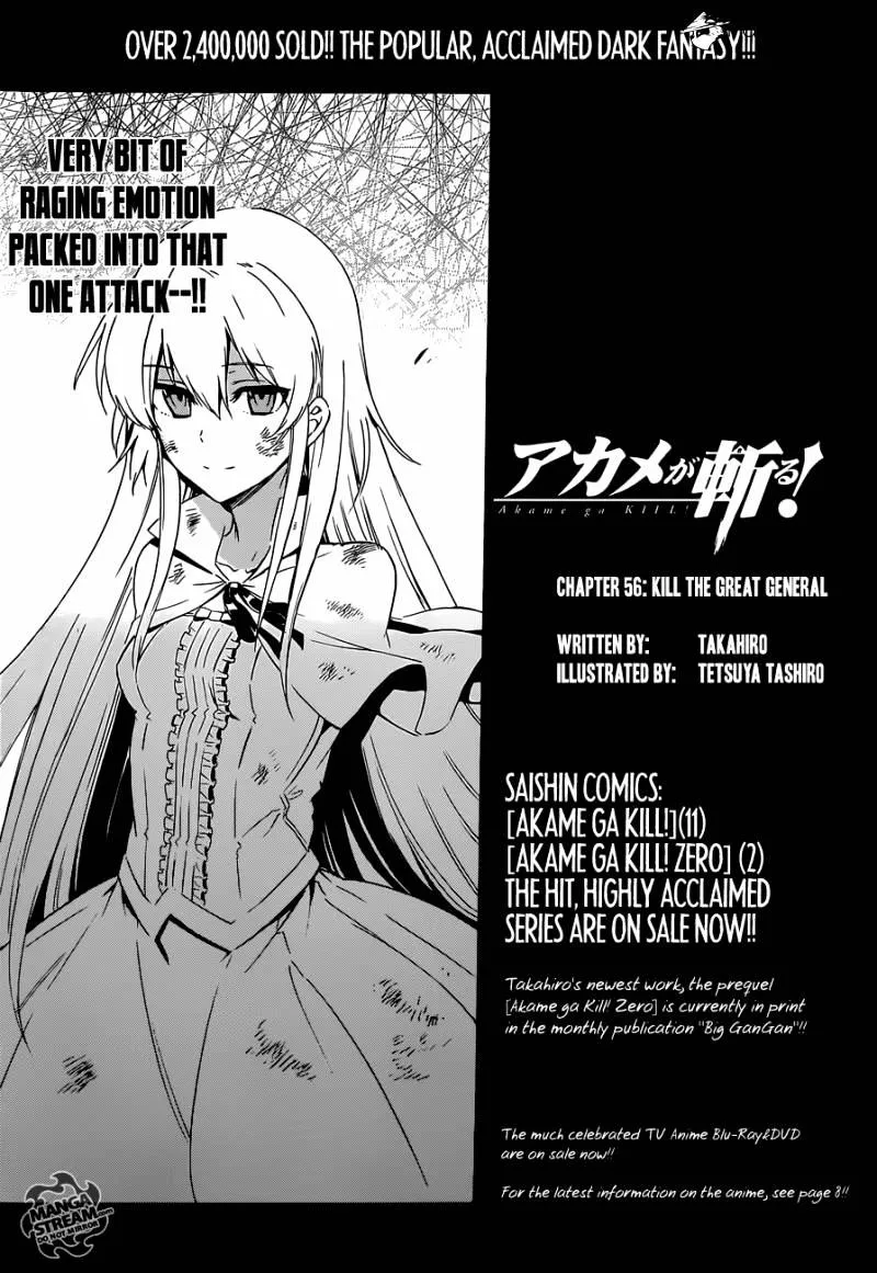 Read Akame Ga Kill! Manga Online