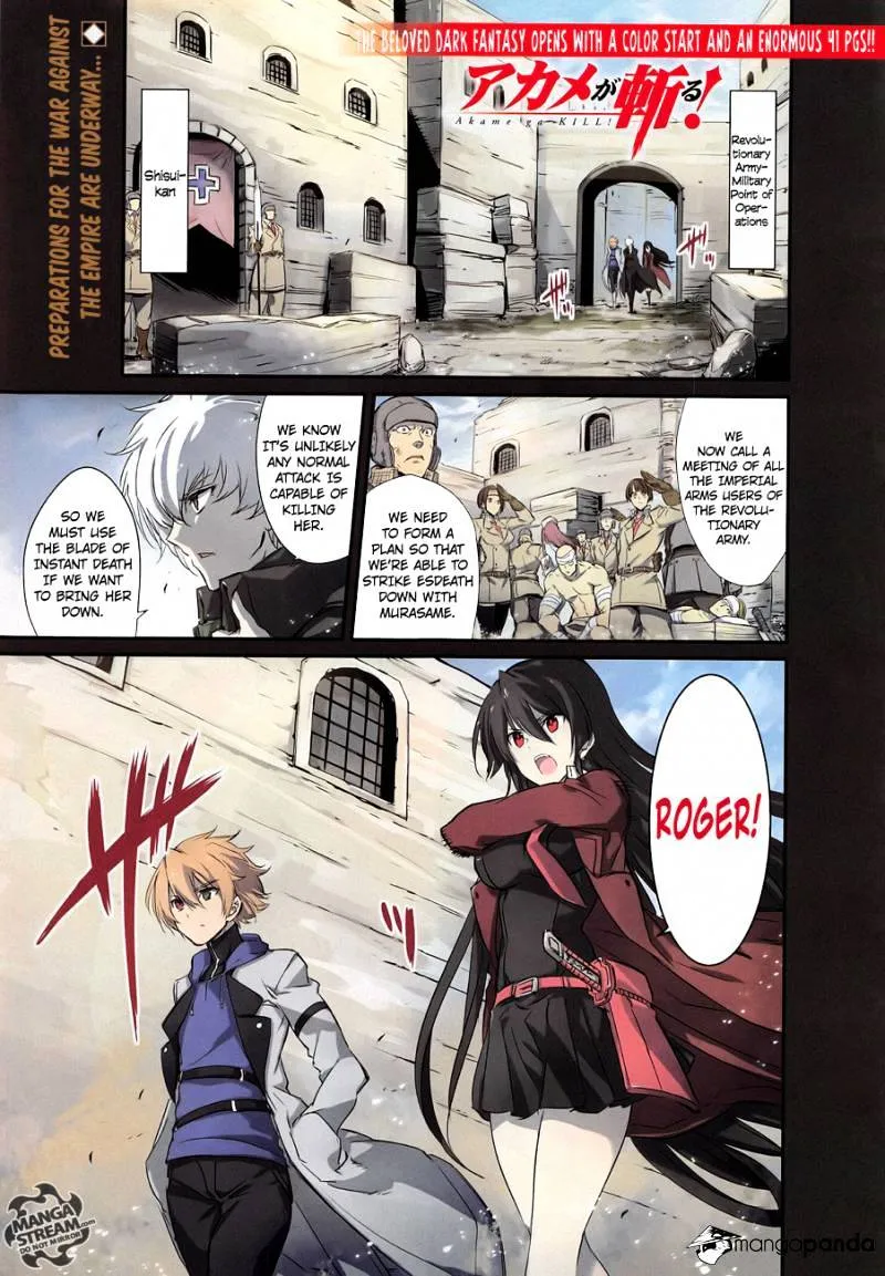 Read Akame Ga Kill! Manga Online