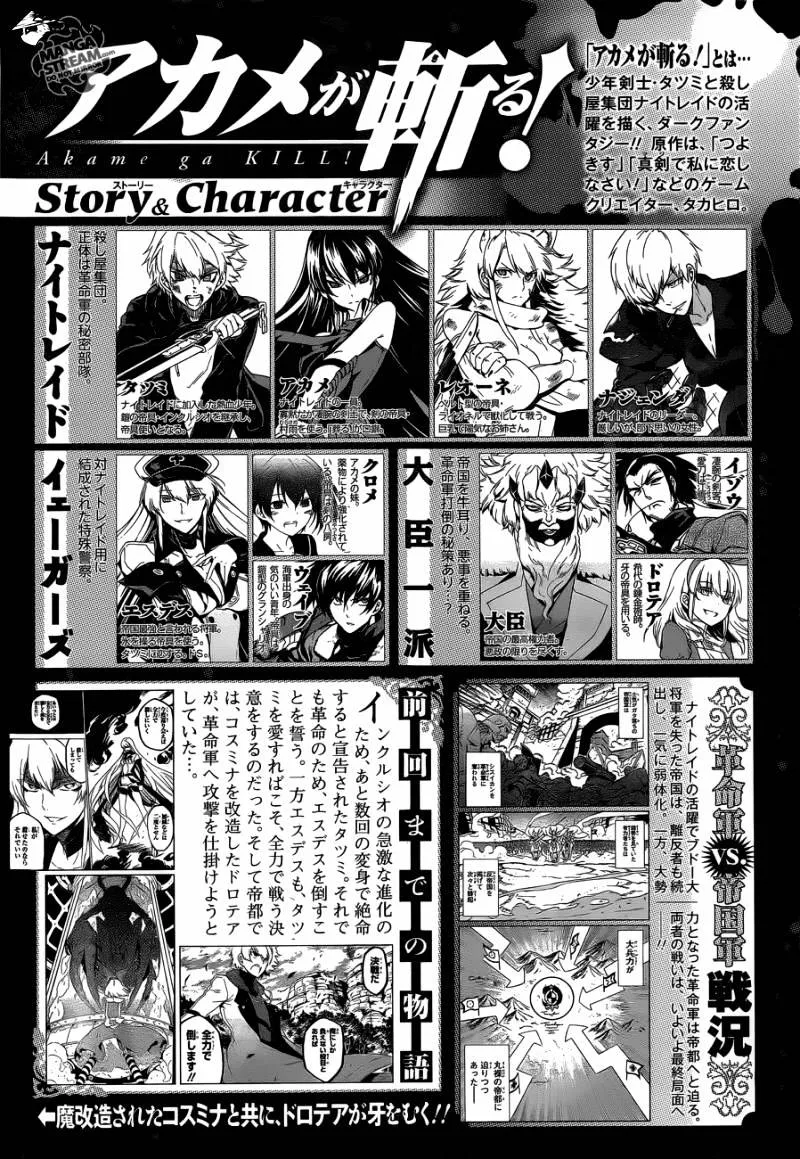 Read Akame Ga Kill! Manga Online